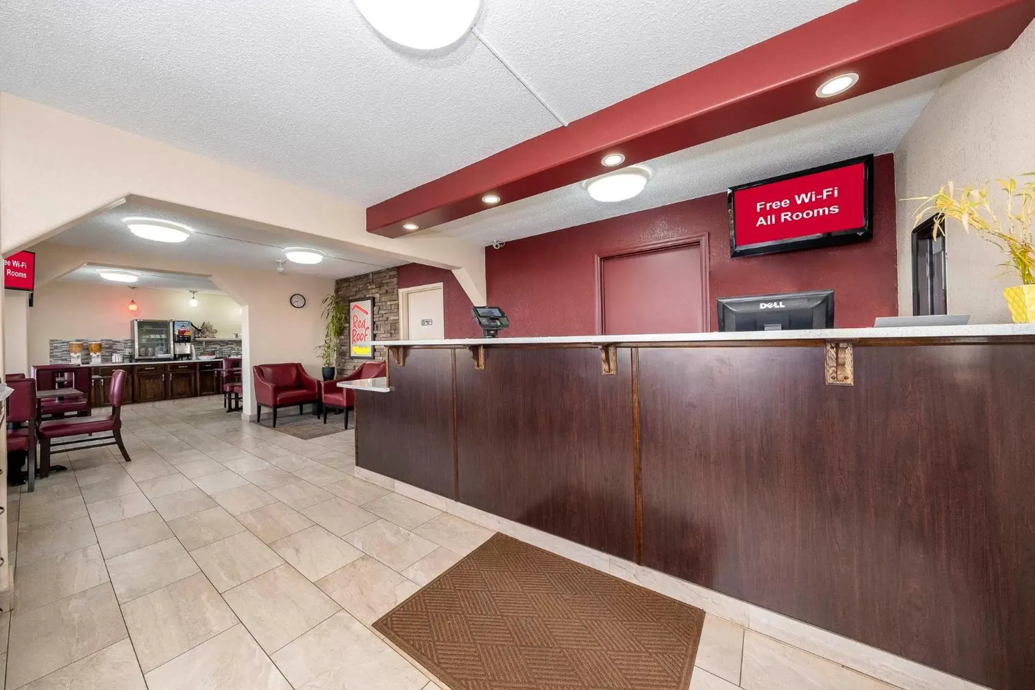 Lobby or reception, Lobby/Reception in Red Roof Inn PLUS+ Huntsville – Madison