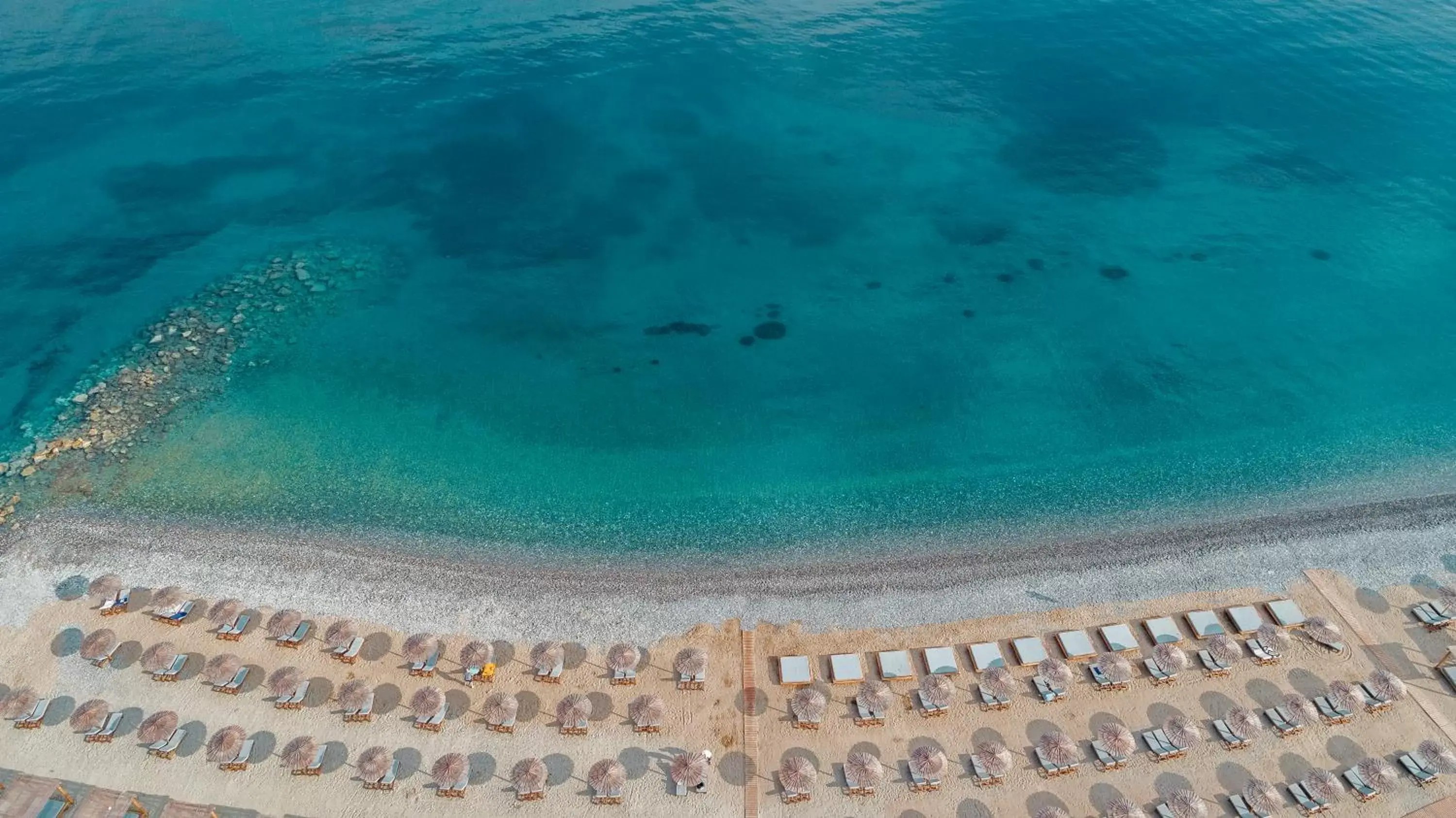 Bird's eye view, Bird's-eye View in Mitsis Ramira Beach Hotel