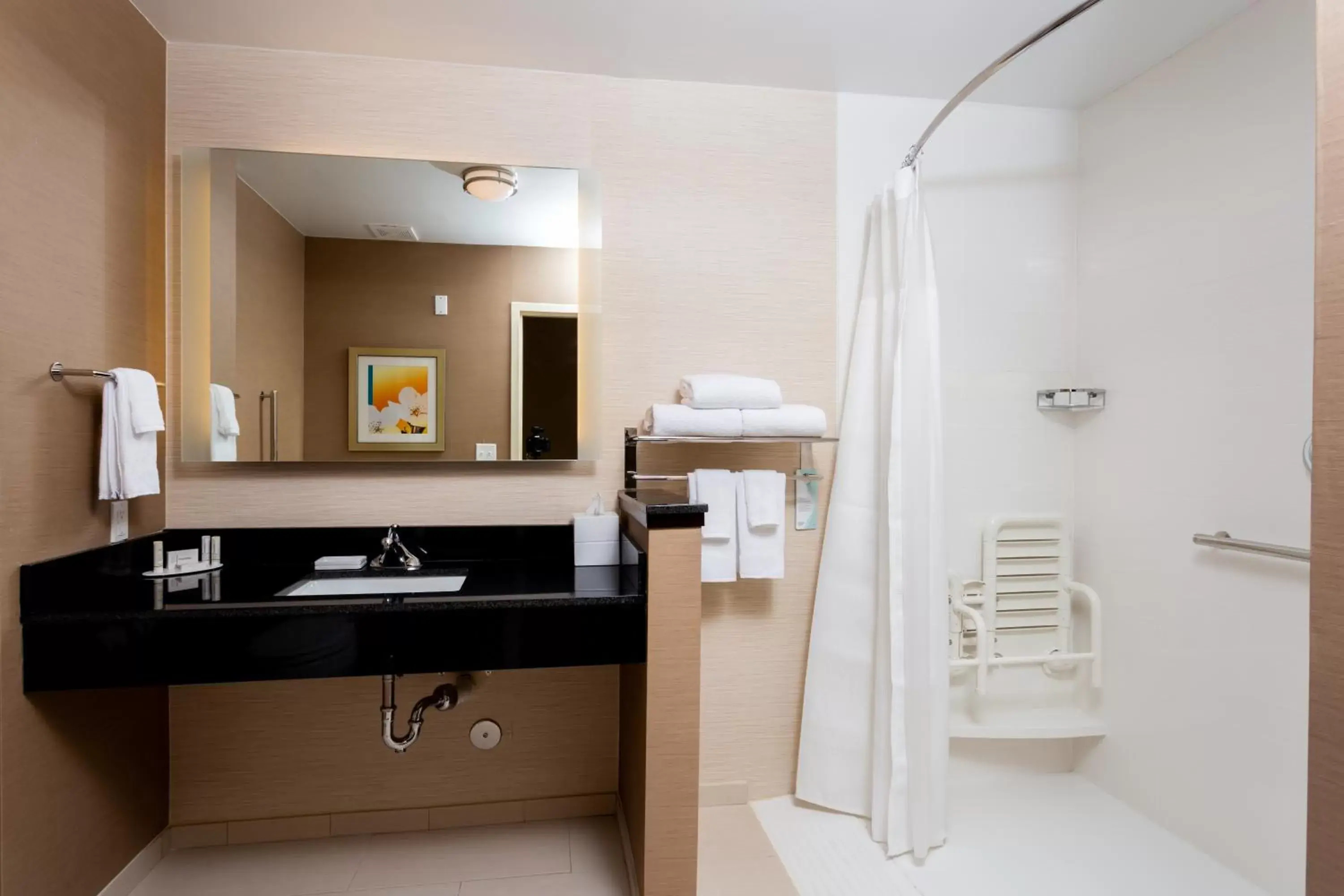 Bathroom in Fairfield Inn & Suites by Marriott Bay City, Texas