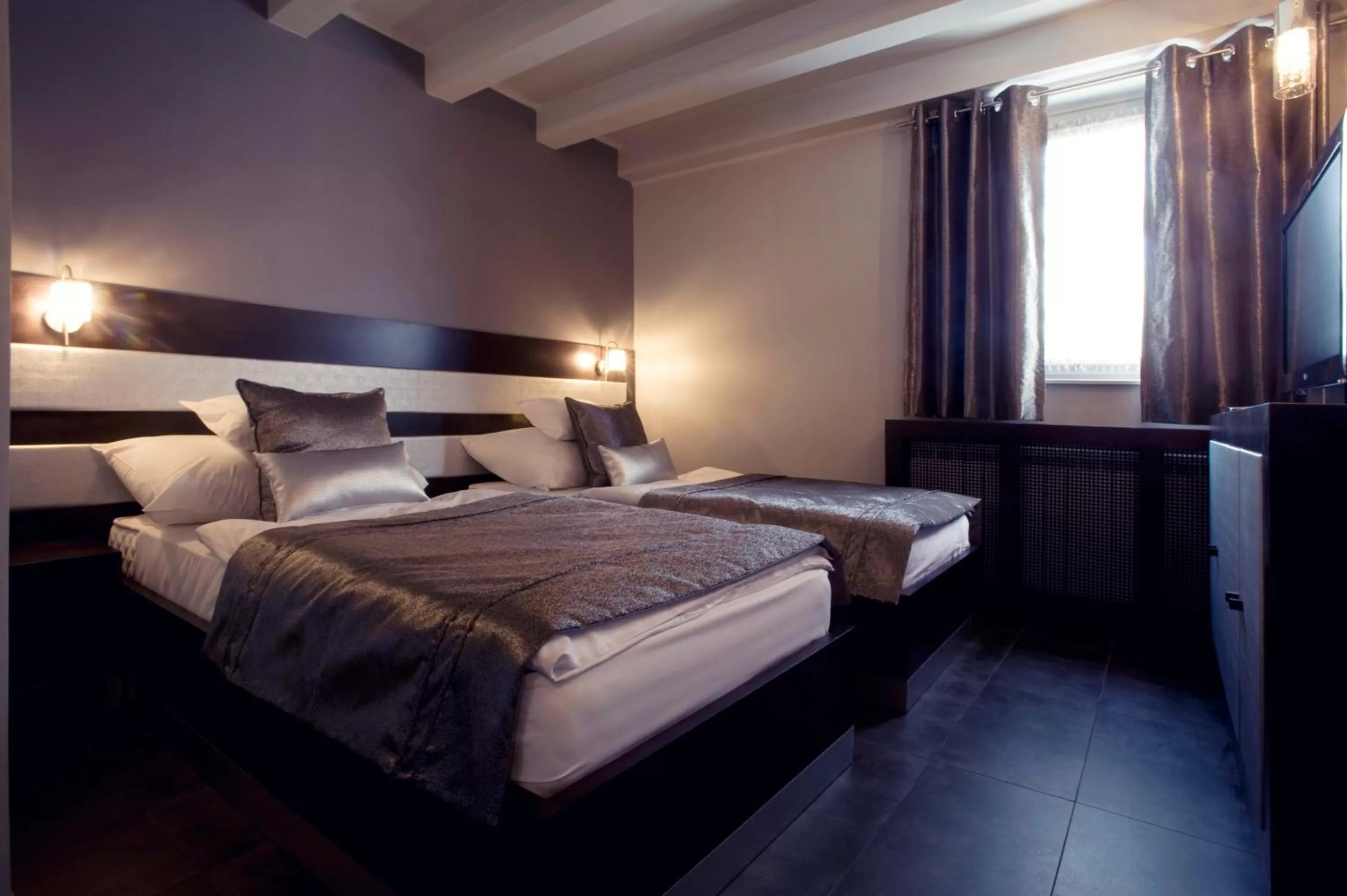 Bed in Varga Tanya Hotel