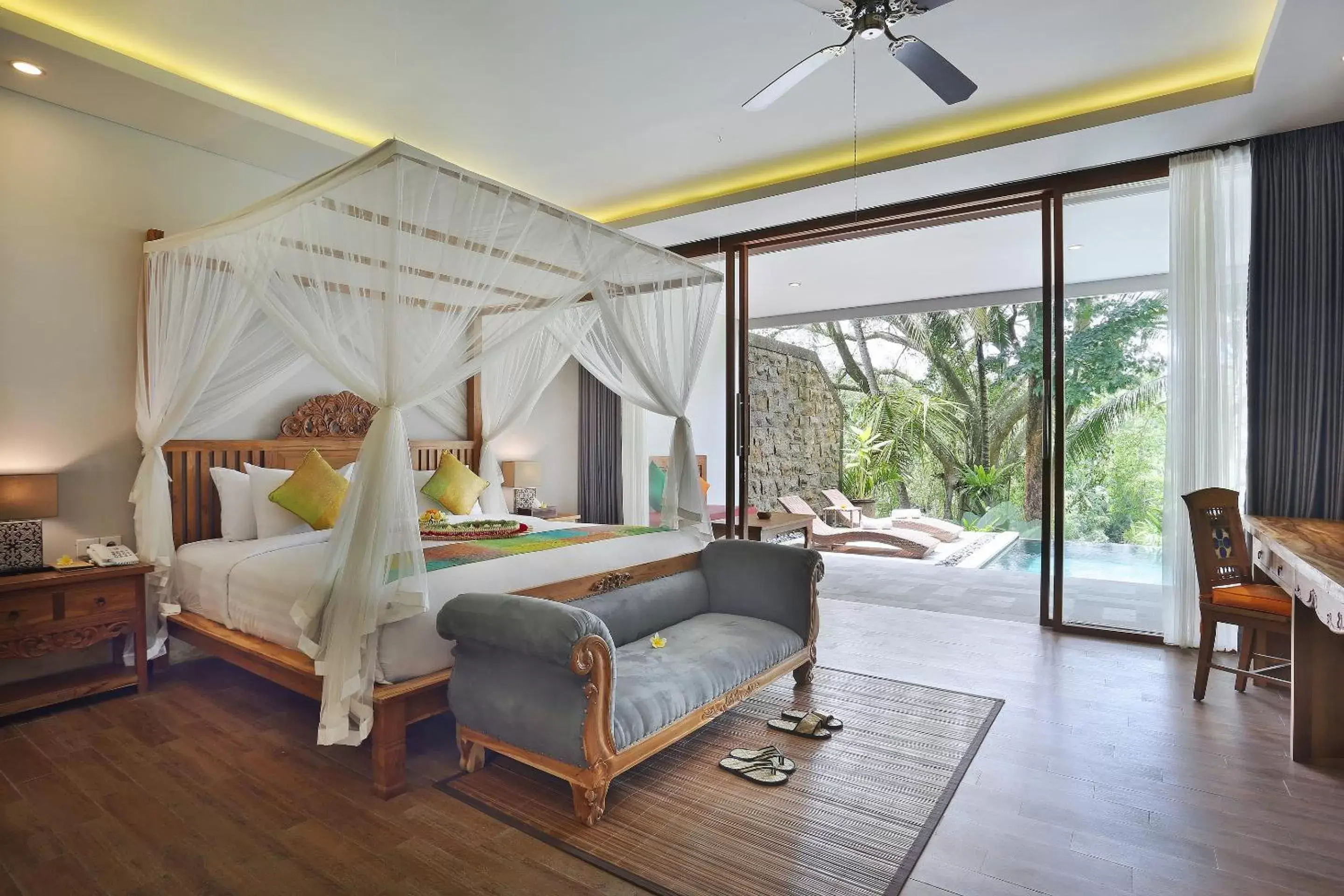 Bedroom in Bucu View Resort