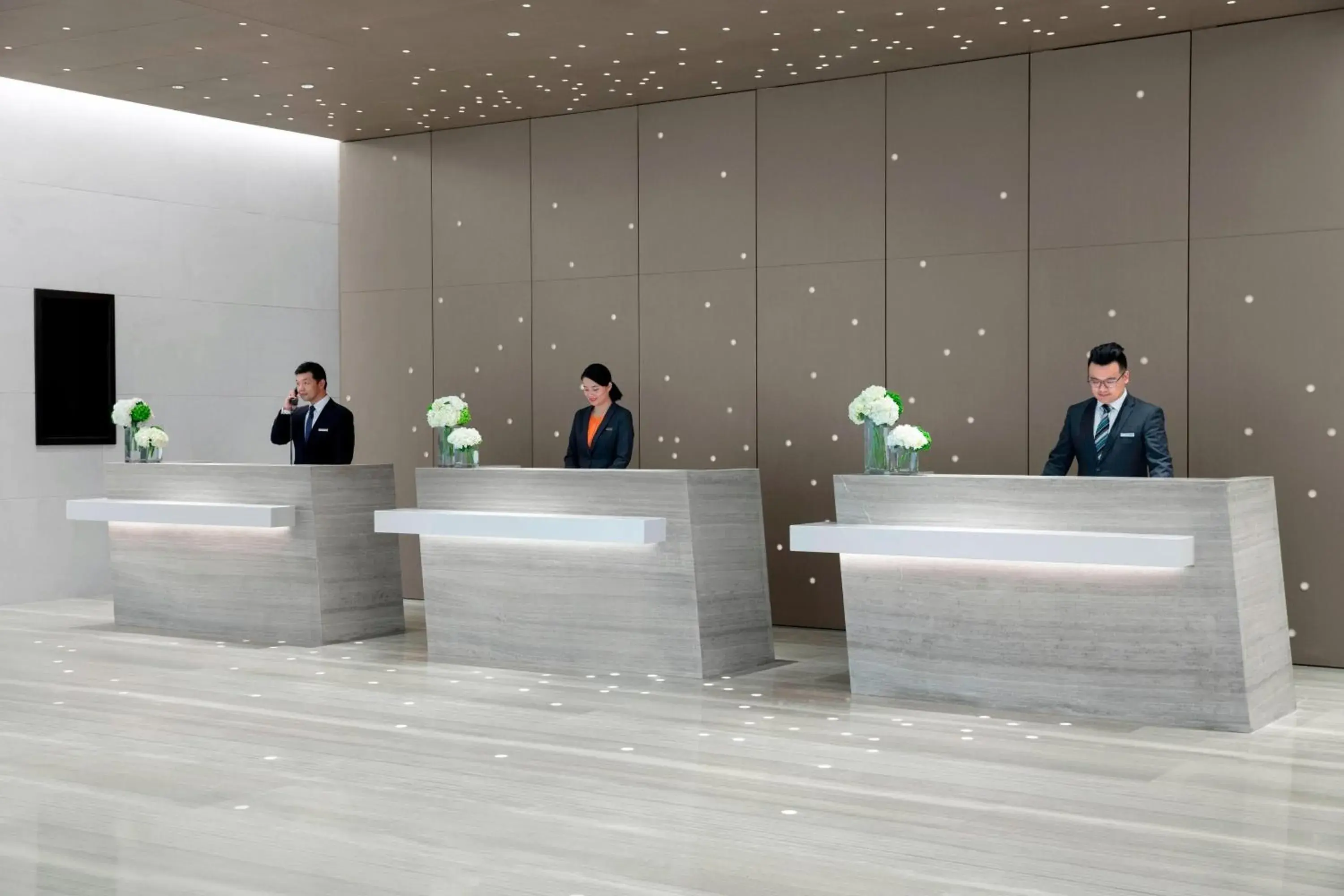 Lobby or reception in Courtyard by Marriott Shanghai Minhang