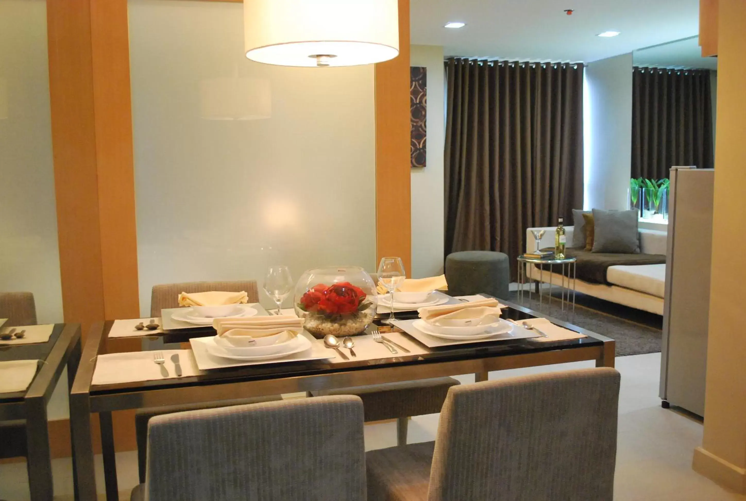 Dining Area in BSA Twin Towers