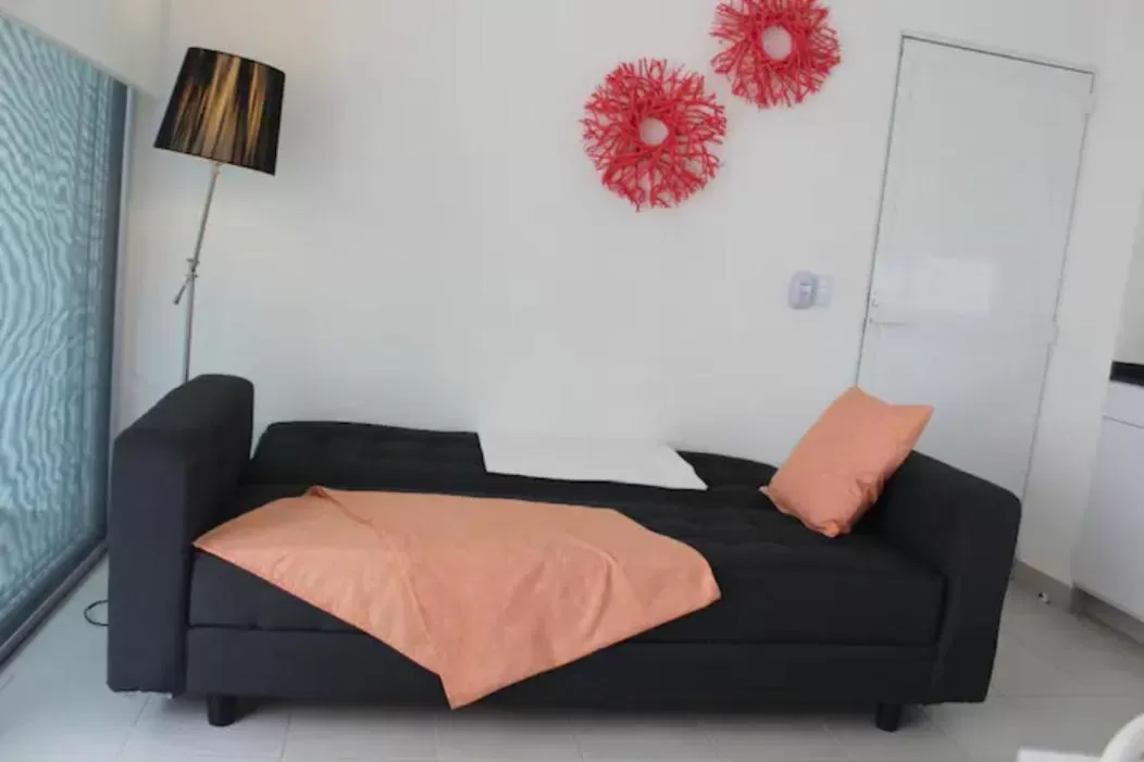 Bed in Papaya Condo Acapulco Diamante -Solo Adultos