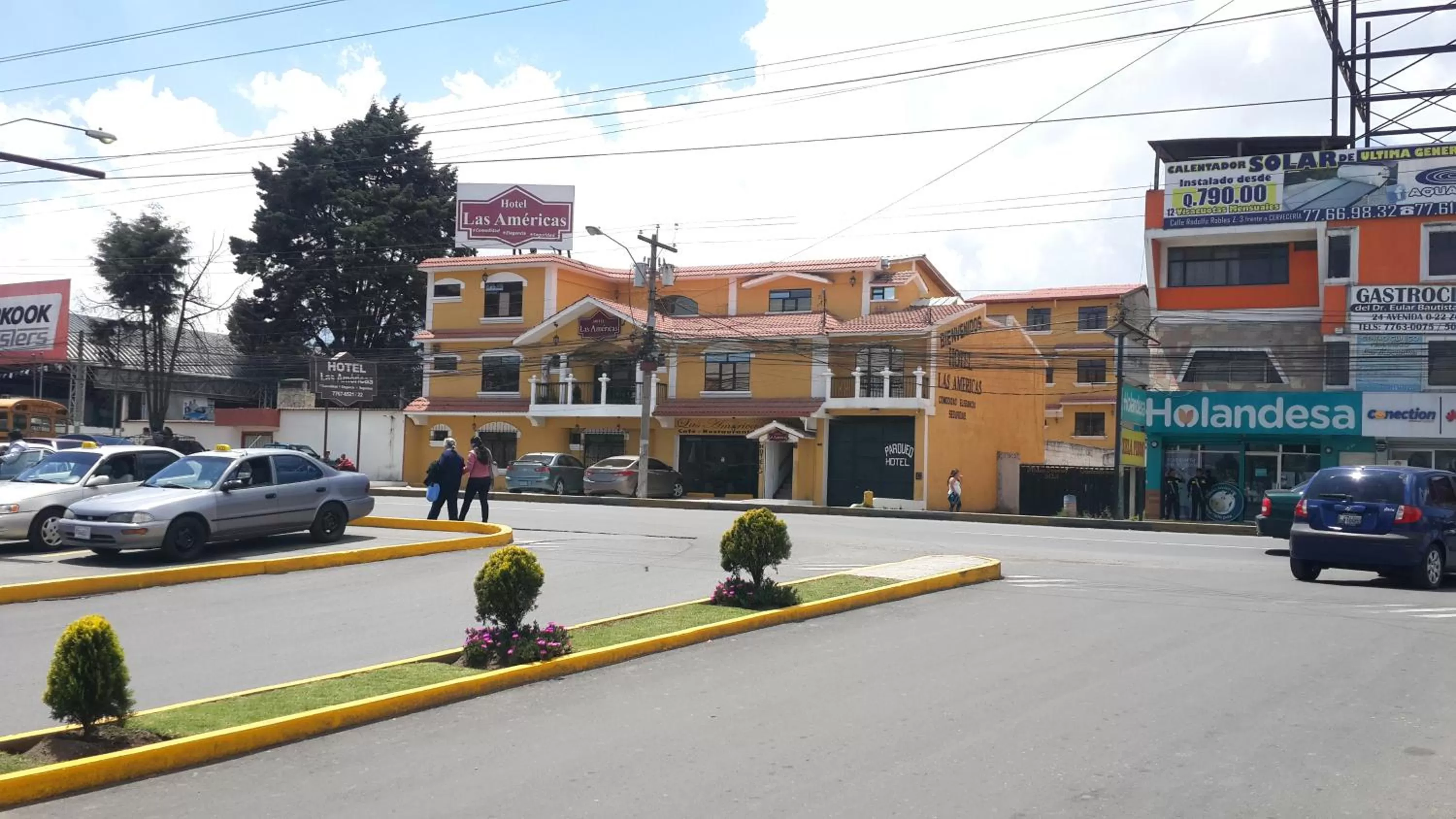 Facade/entrance in Hotel Las Americas