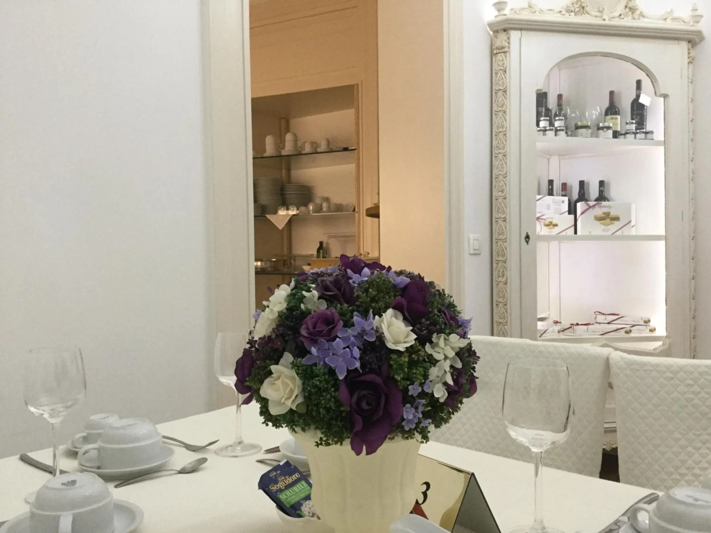 Decorative detail in B&B Palazzo del Teatro