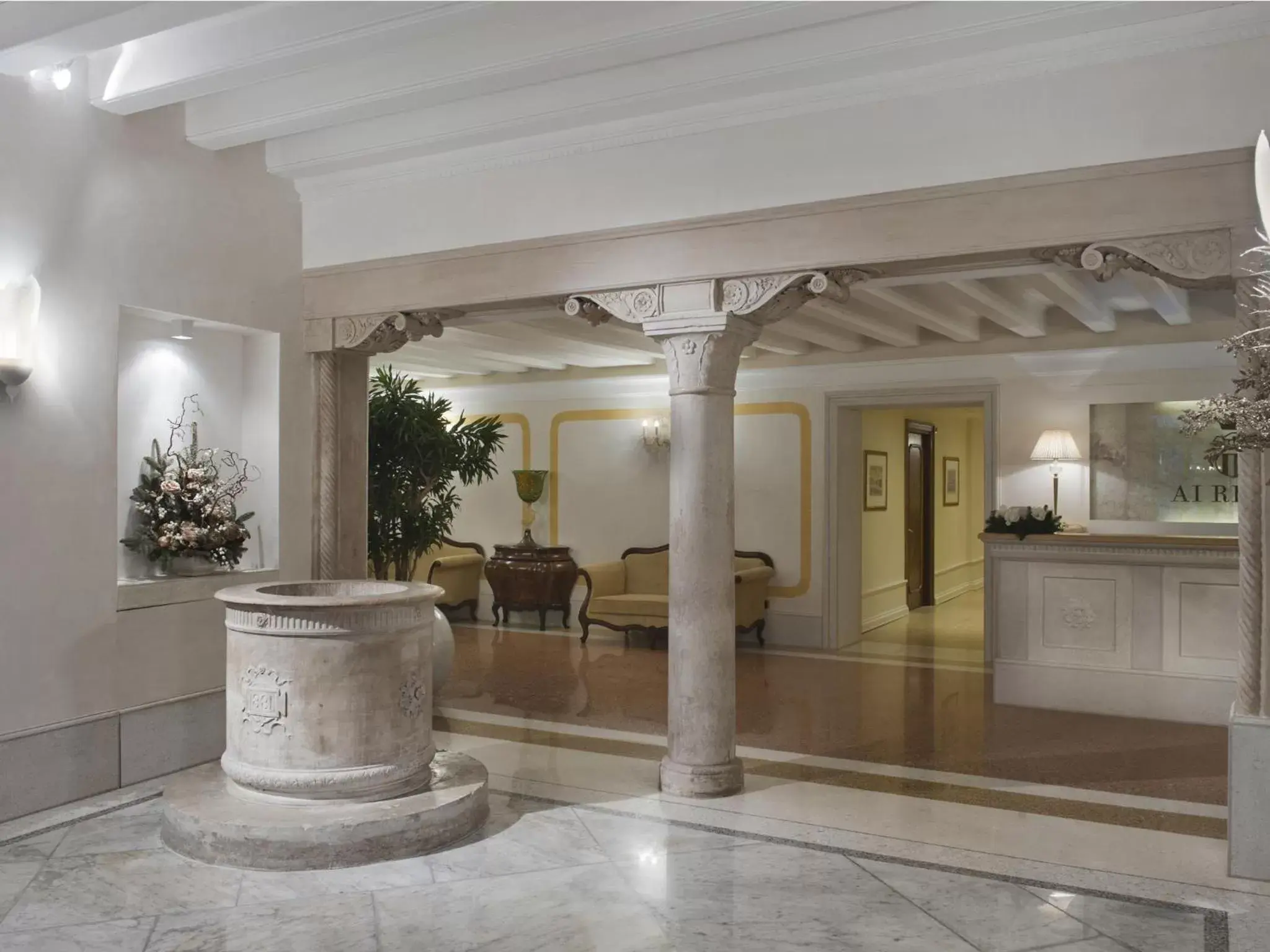 Lobby or reception, Lobby/Reception in Hotel Ai Reali - Small Luxury Hotels of the World