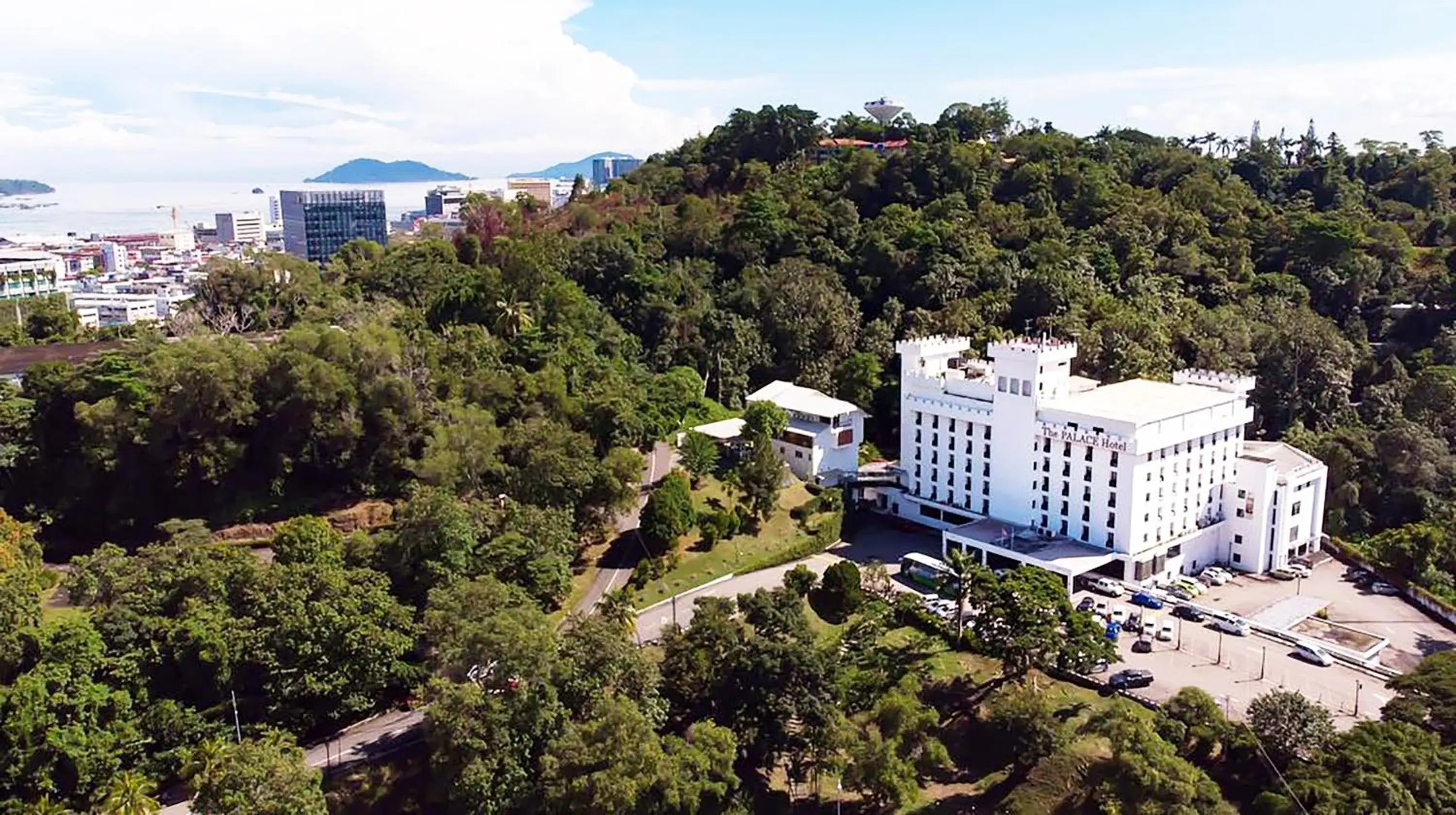 Property building, Bird's-eye View in The Palace Hotel Kota Kinabalu