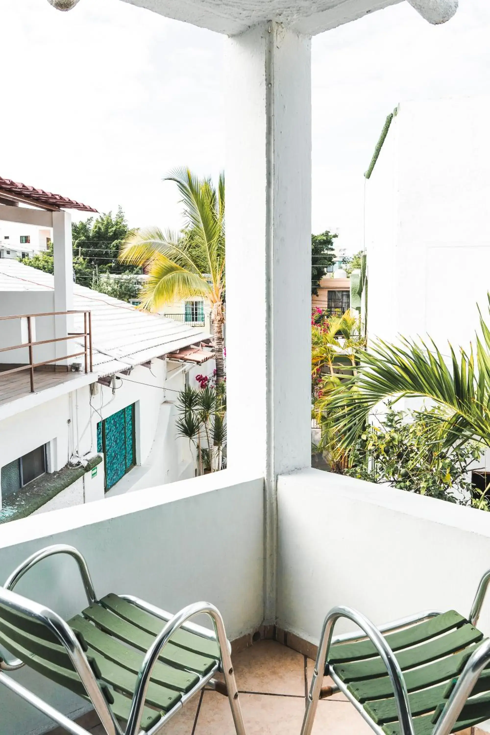 Balcony/Terrace in Hotel Allende