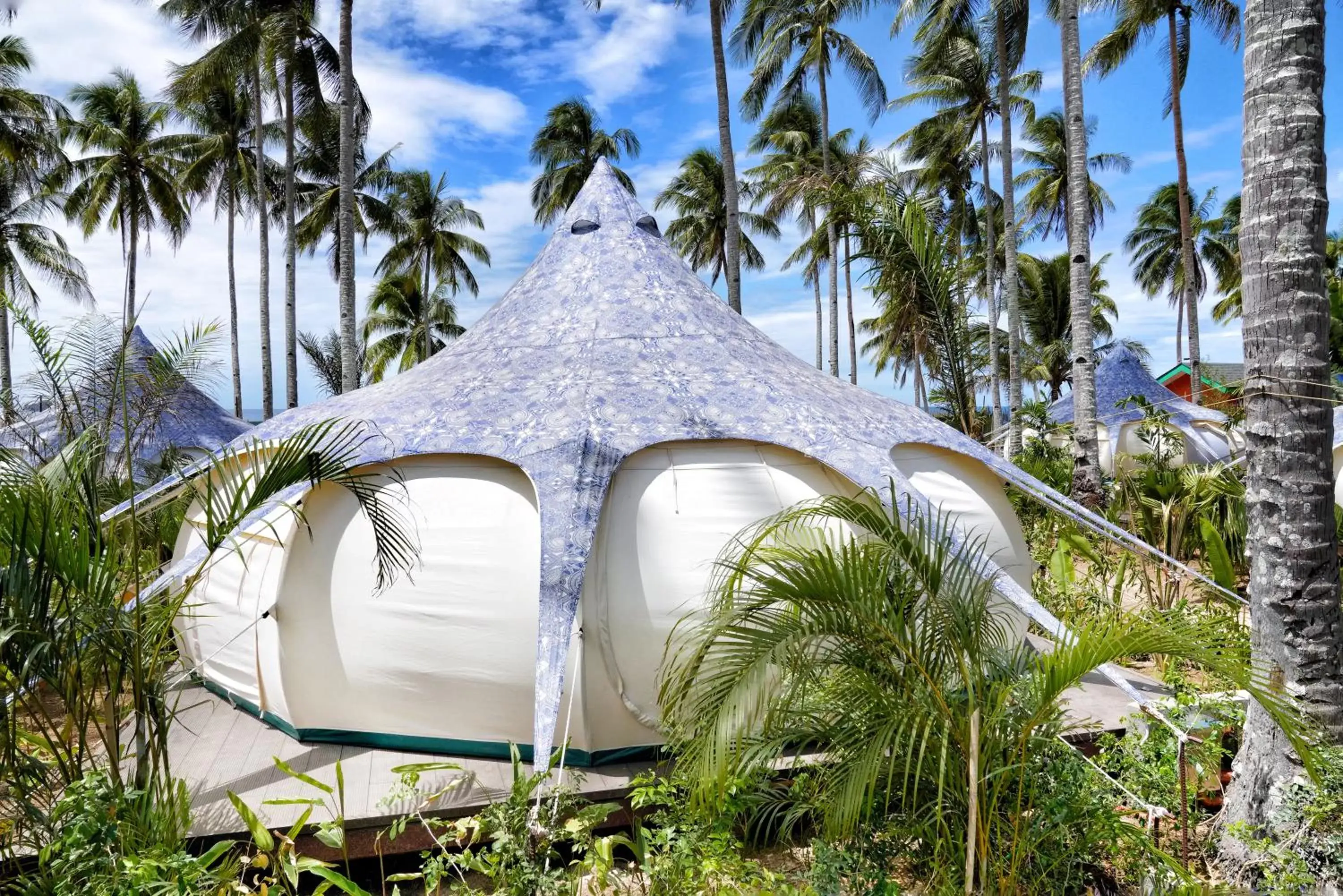 Property building in Nacpan Beach Glamping Managed by H Hospitality Group Property building in Nacpan Beach Glamping Managed by H Hospitality Group