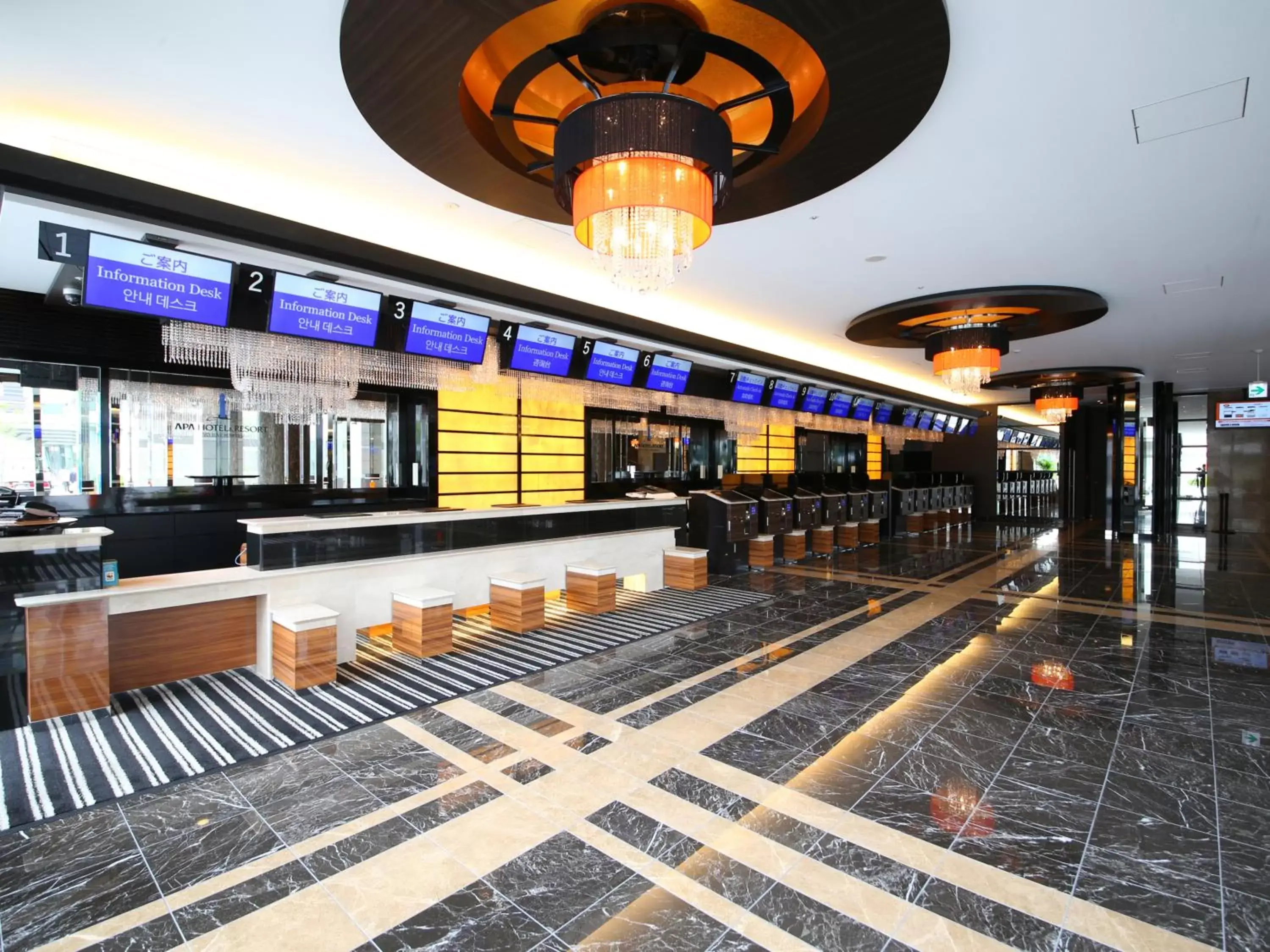 Lobby or reception, Lobby/Reception in APA Hotel & Resort Tokyo Bay Makuhari