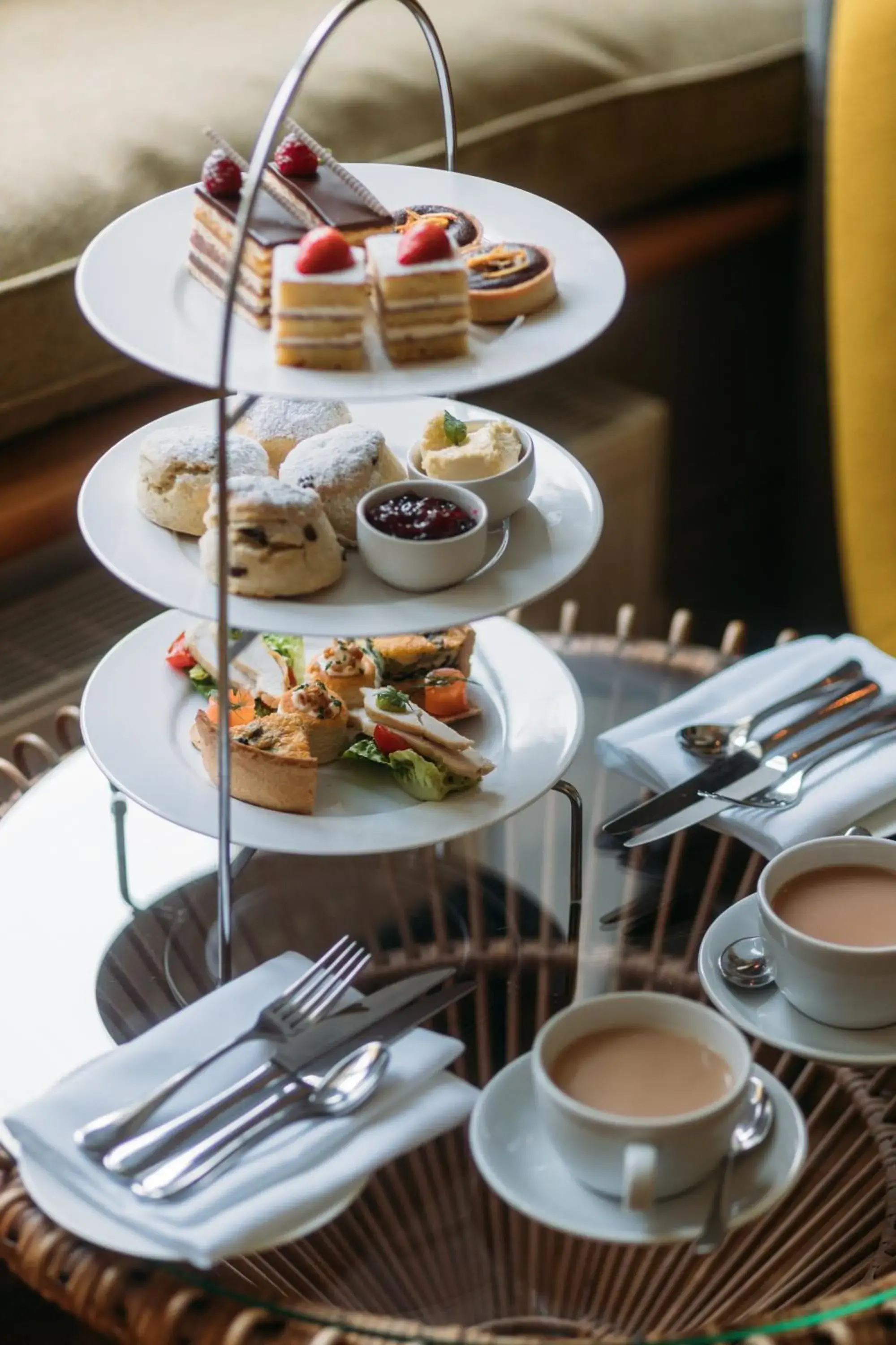 Food close-up in Hotel Meudon