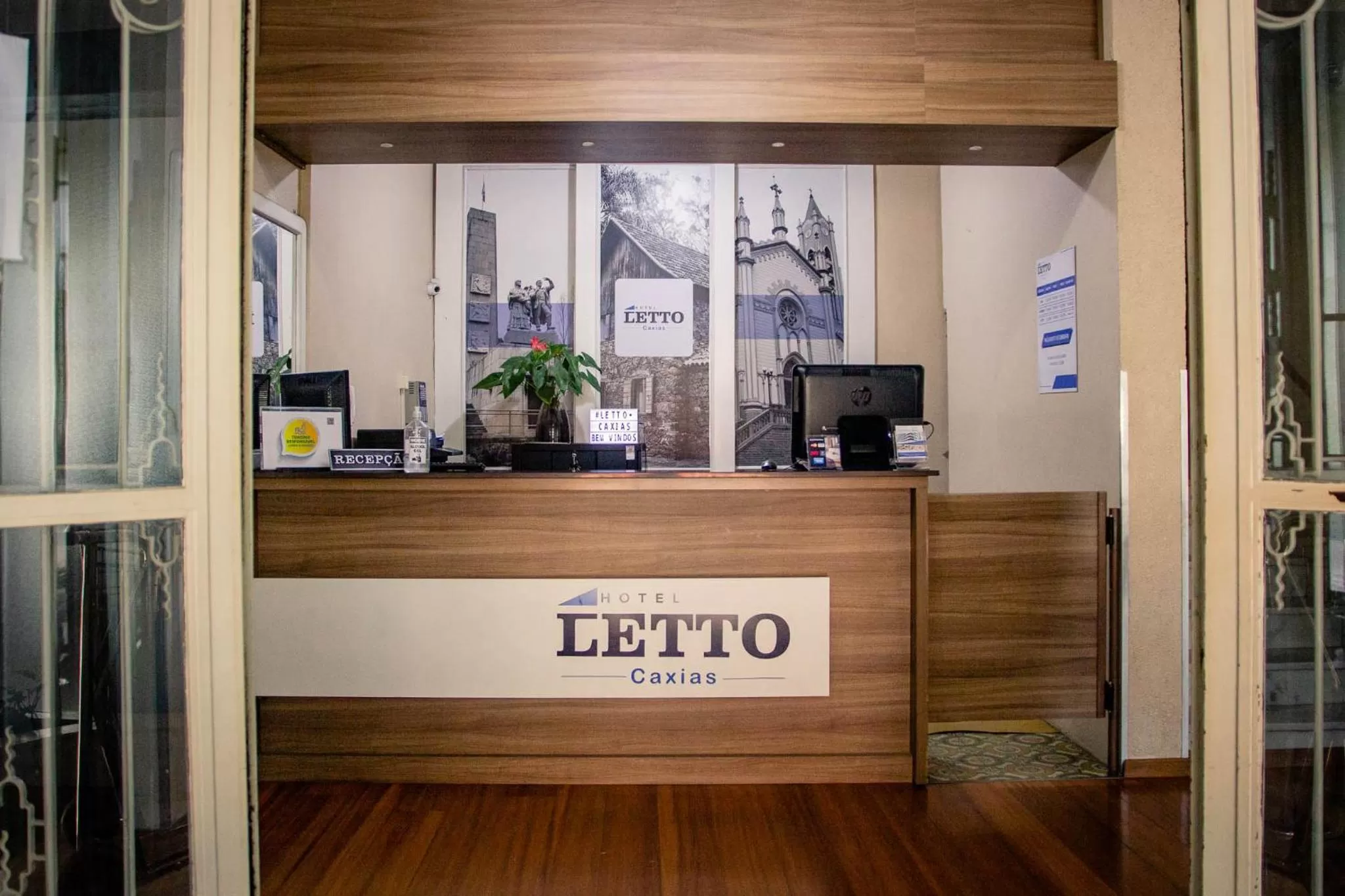 Lobby or reception in Hotel Letto Caxias