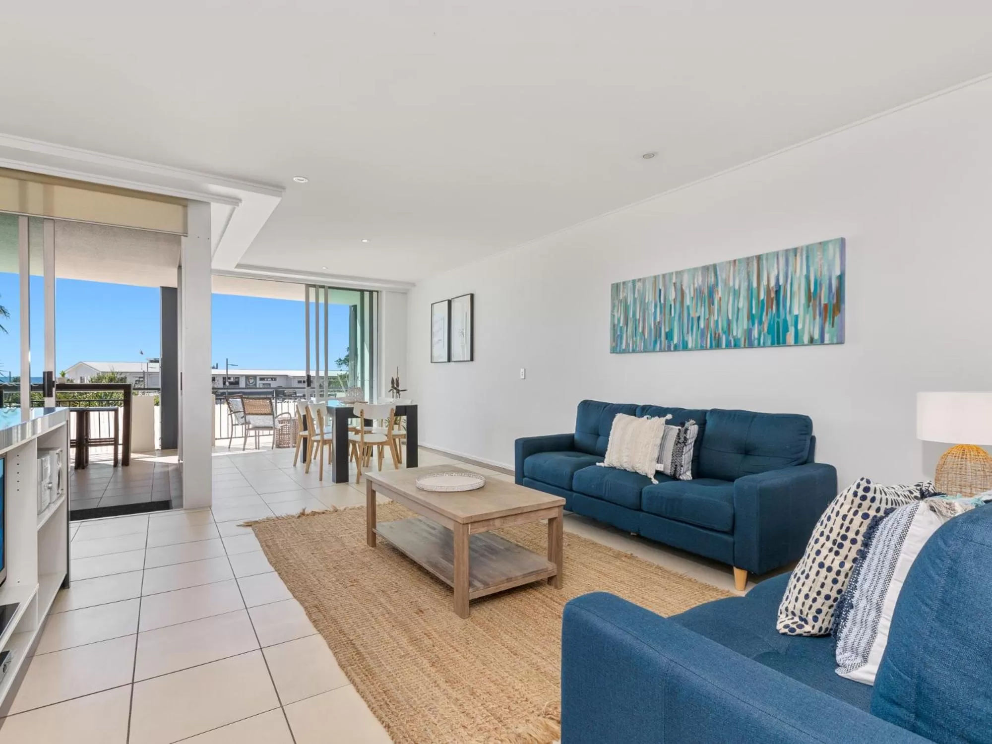 Seating Area in Paradiso Resort by Kingscliff Accommodation