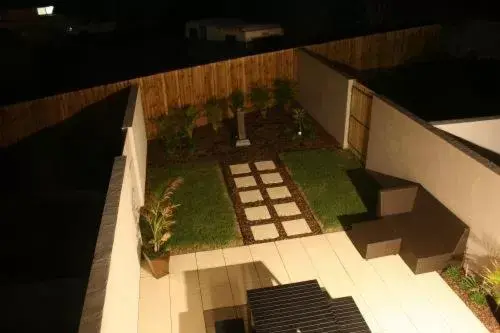 Patio, Pool View in Alexandra Apartments