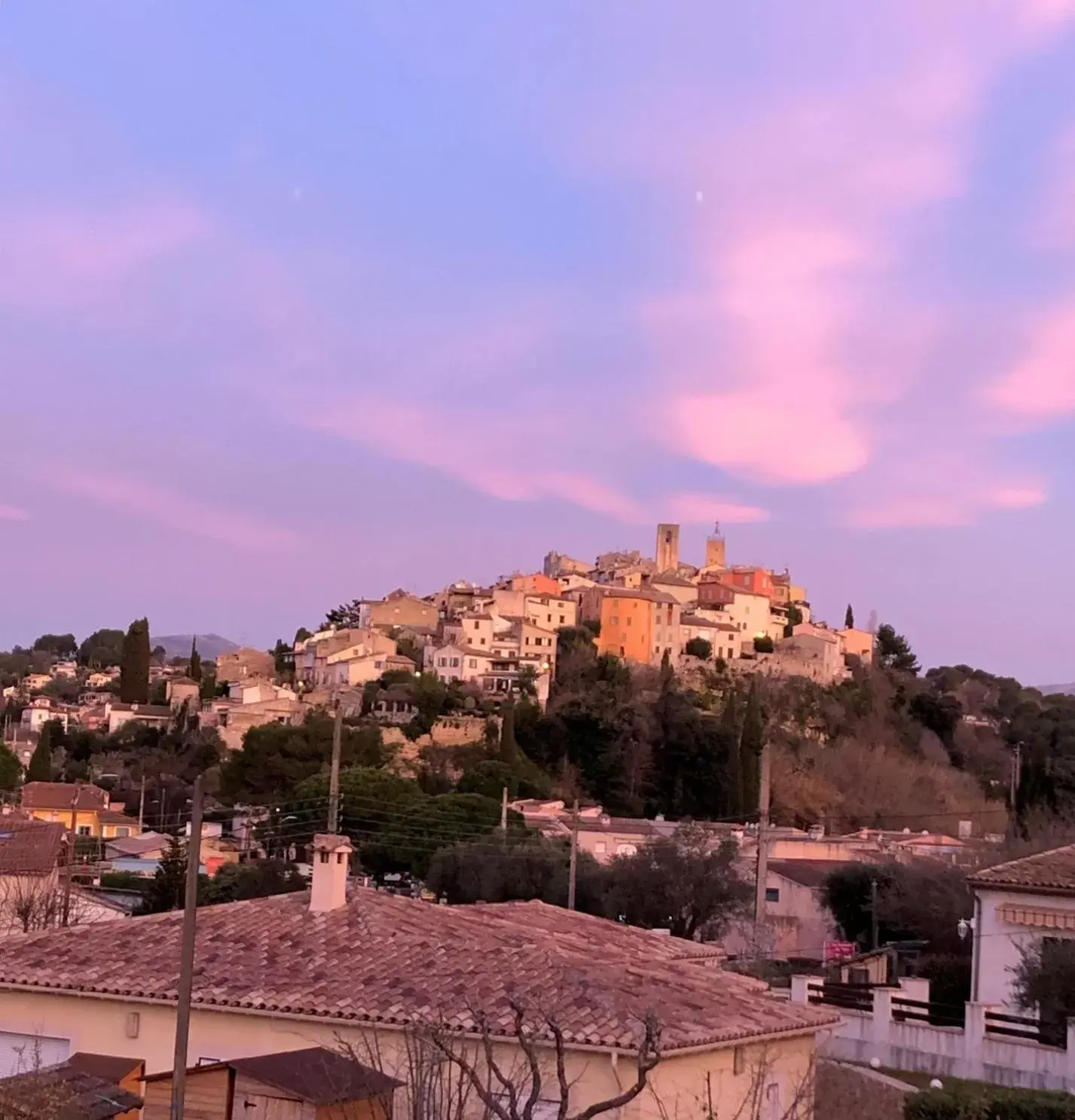 City view in La Bastide de Biot