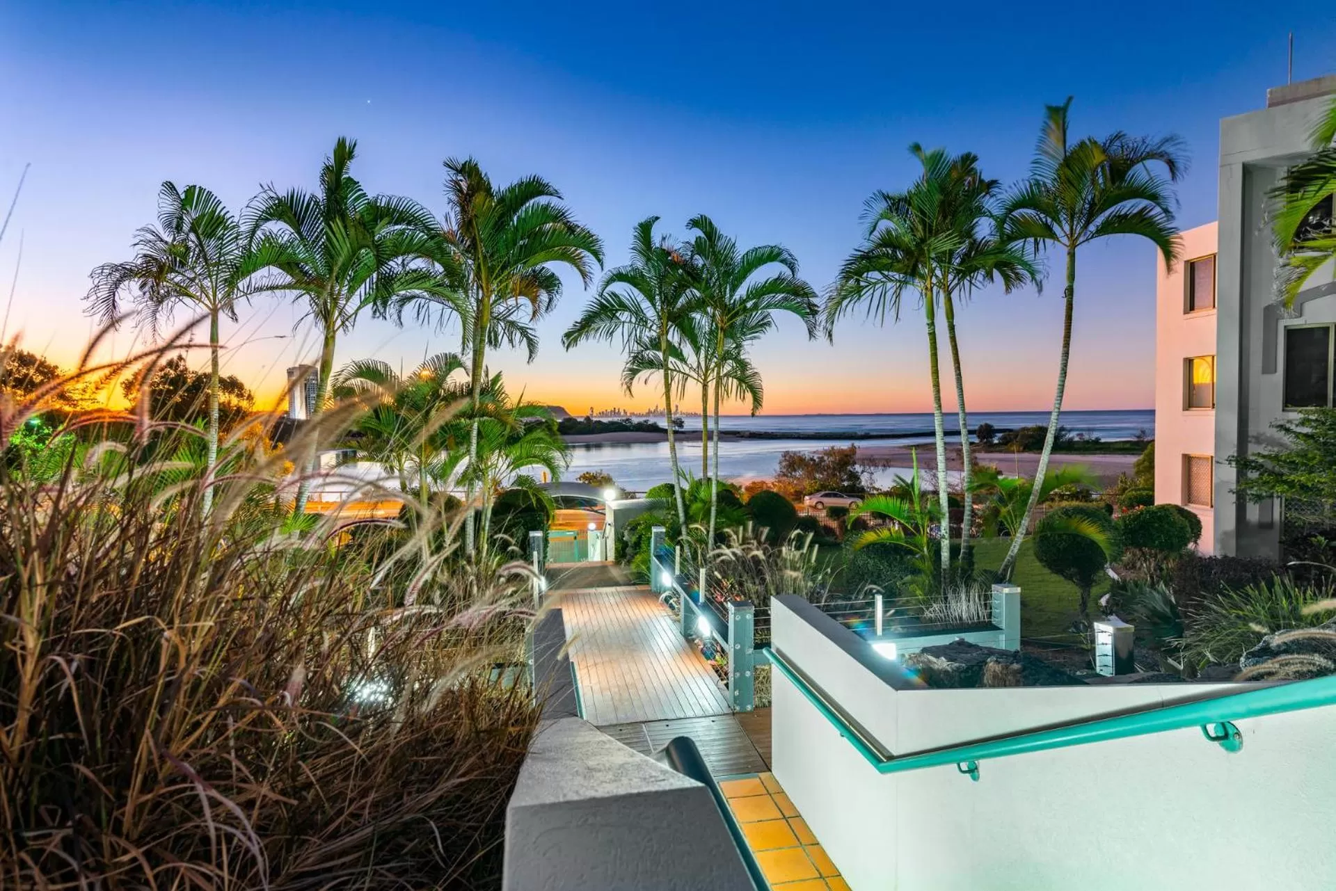 Garden view in Little Cove Currumbin