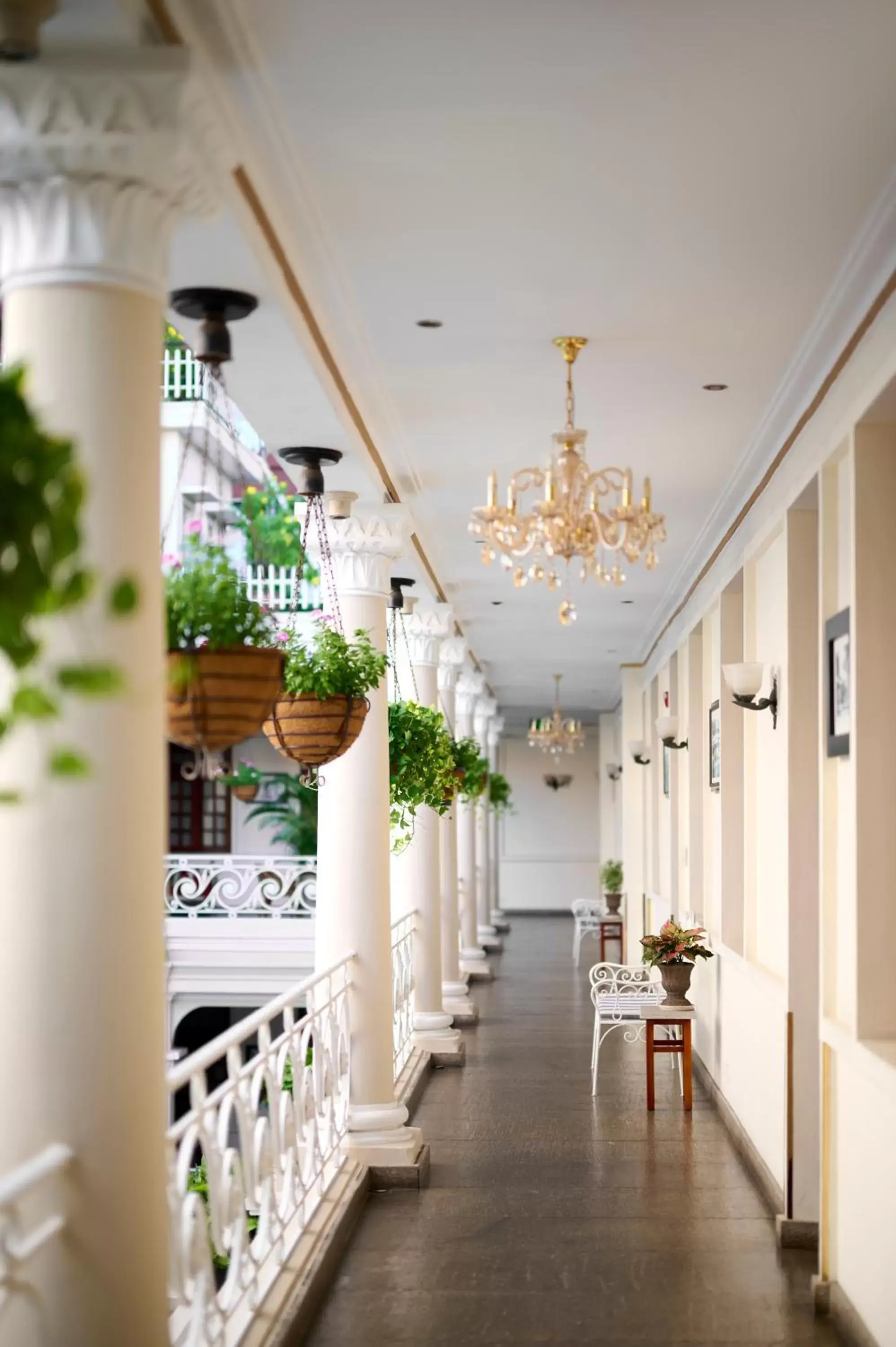 Decorative detail in Hotel Grand Saigon