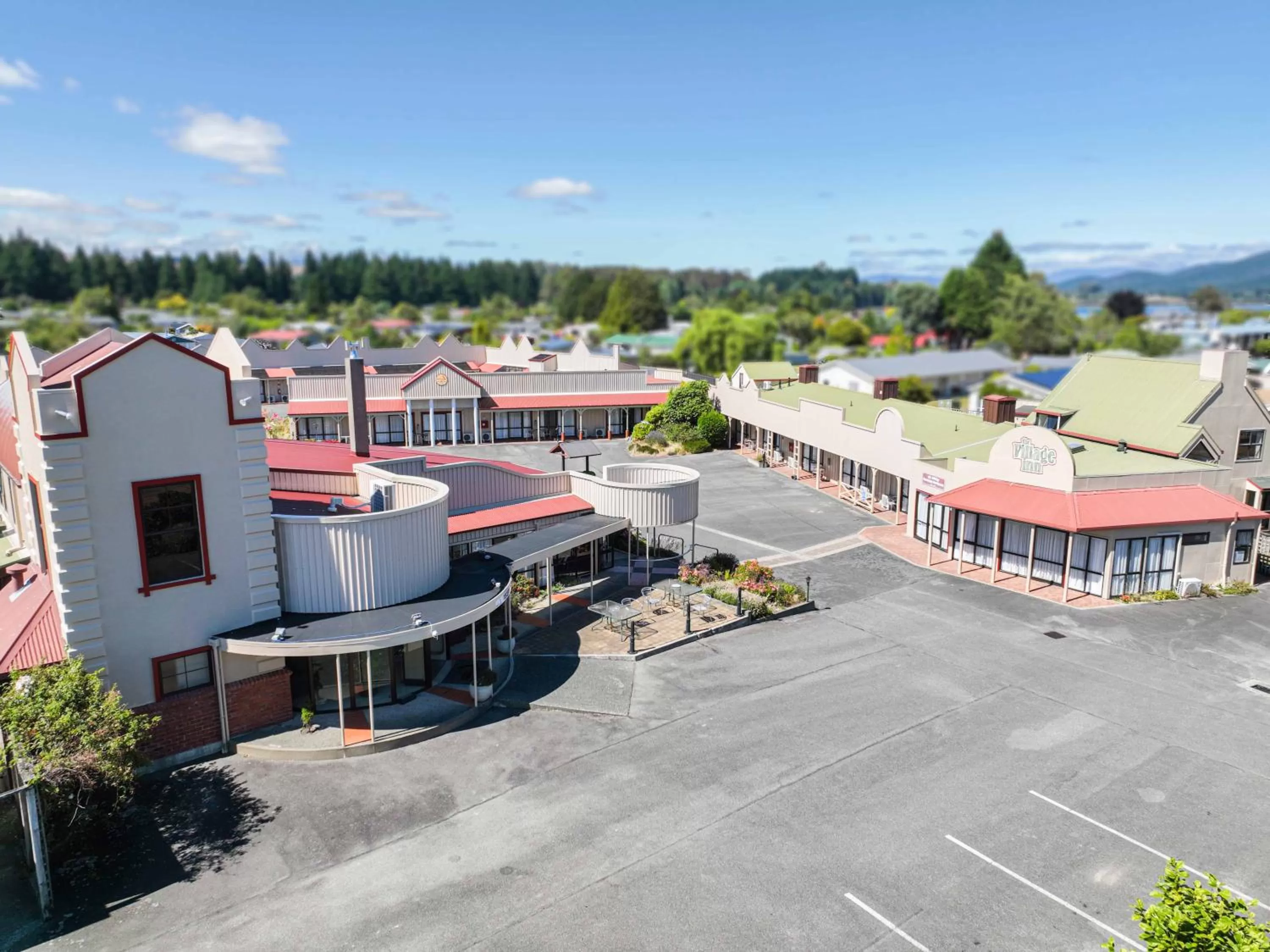 Property building in The Village Inn Hotel