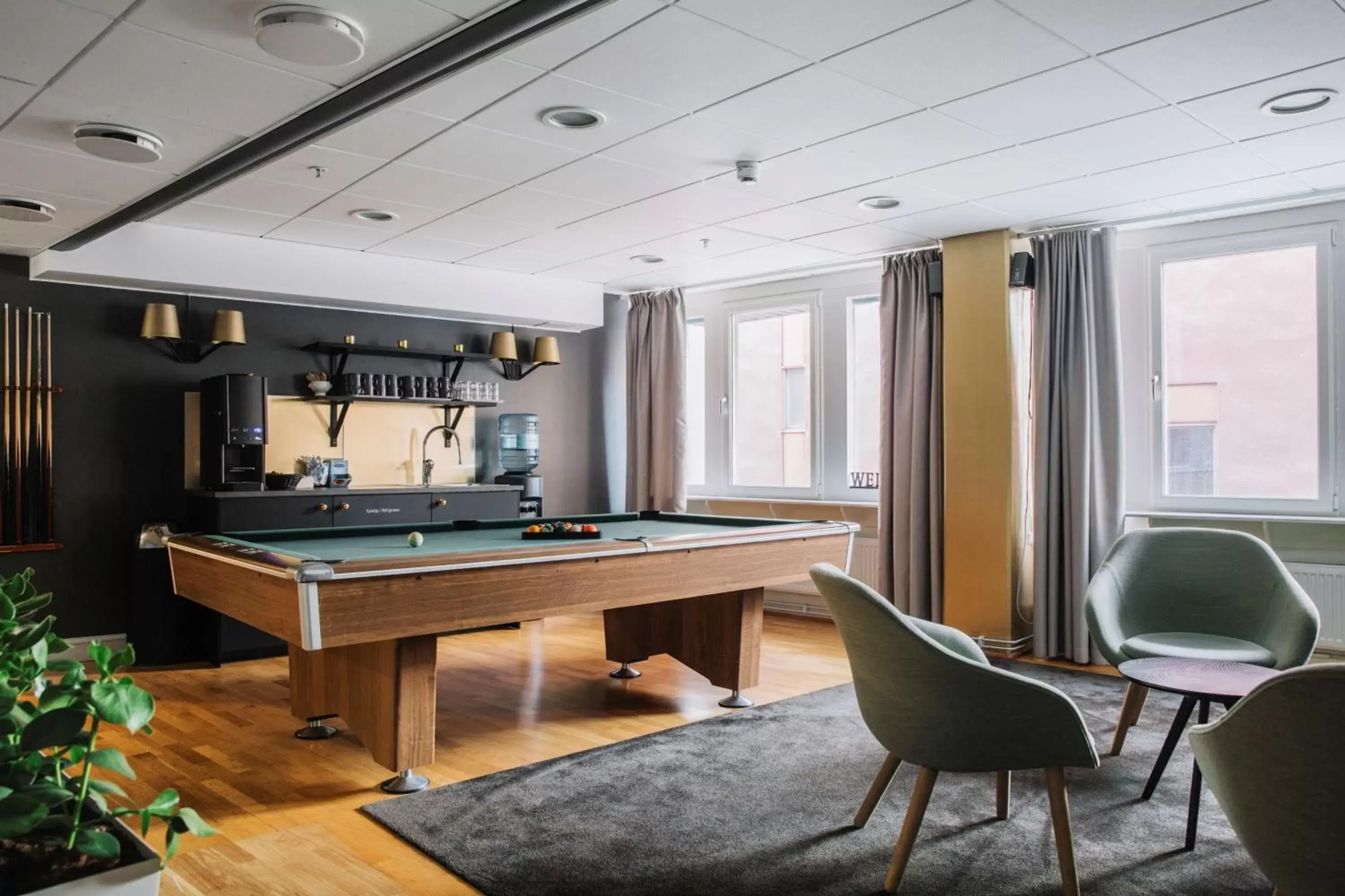 Lobby or reception, Billiards in Best Western Kom Hotel Stockholm