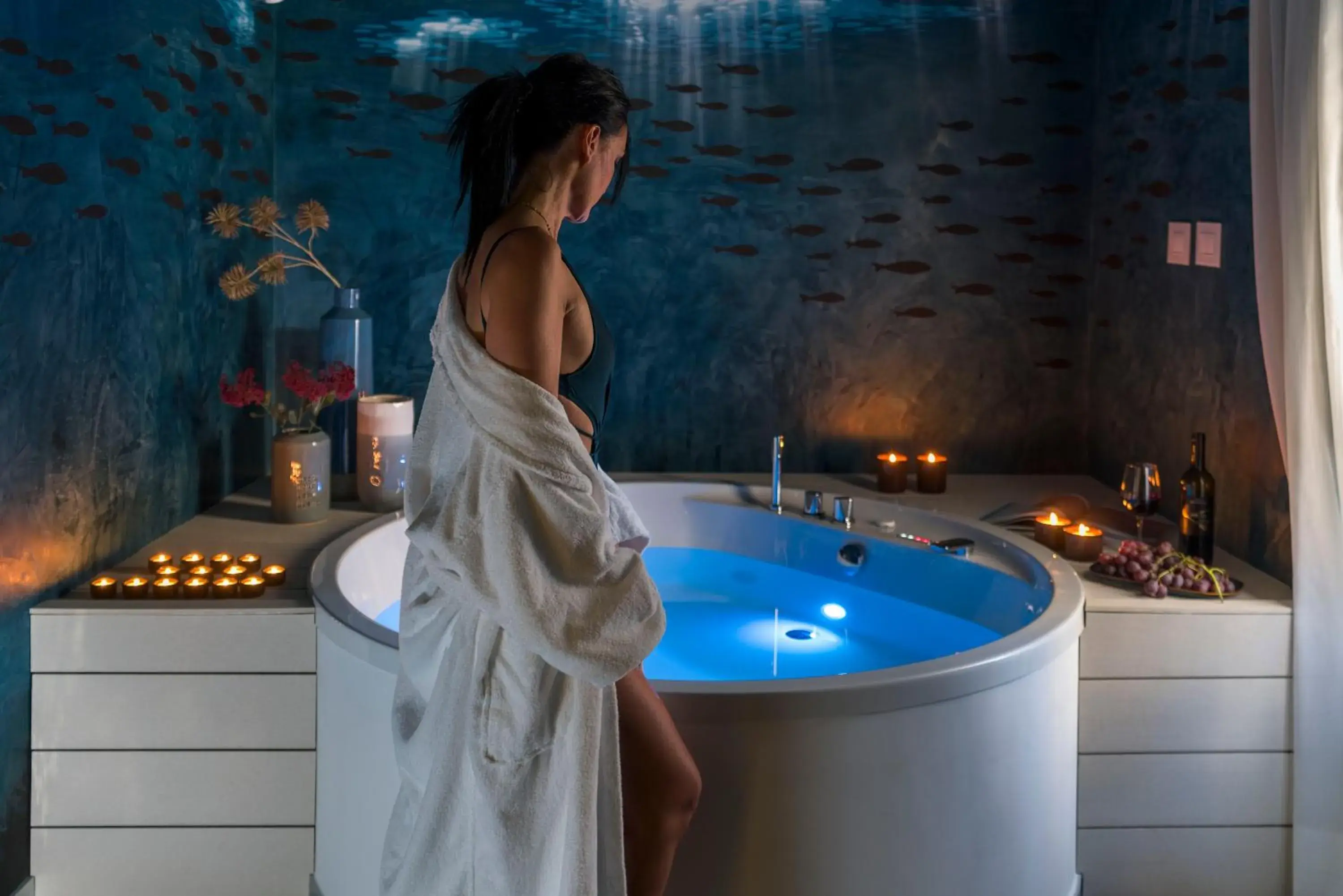 Hot Tub in Duomo Suites & Spa