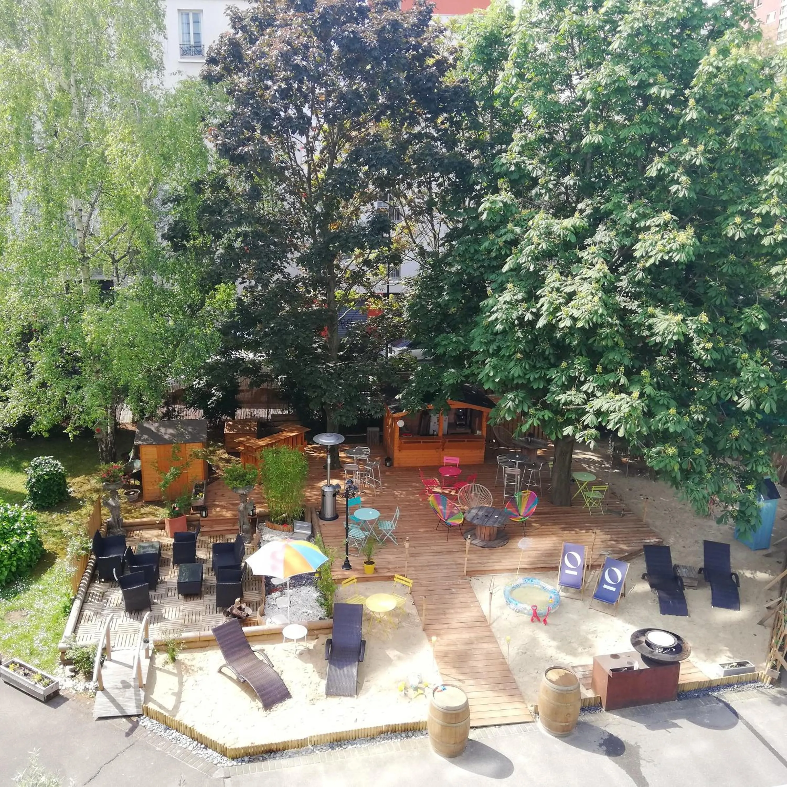 Children play ground in Mercure Paris Porte de Pantin