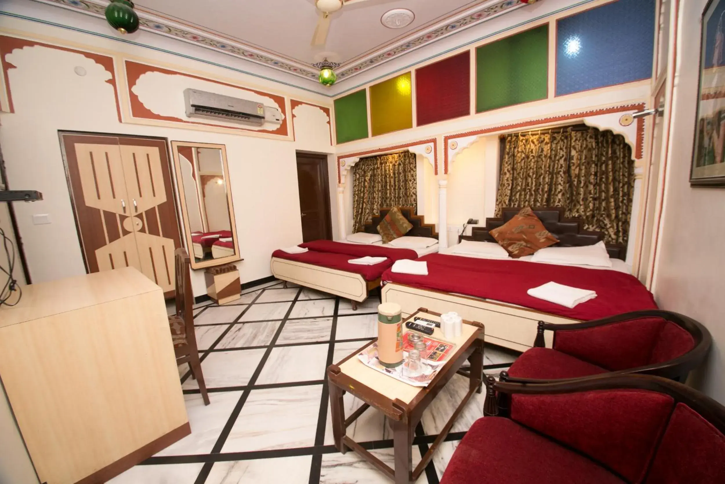 Decorative detail, Seating Area in Hotel Kalyan