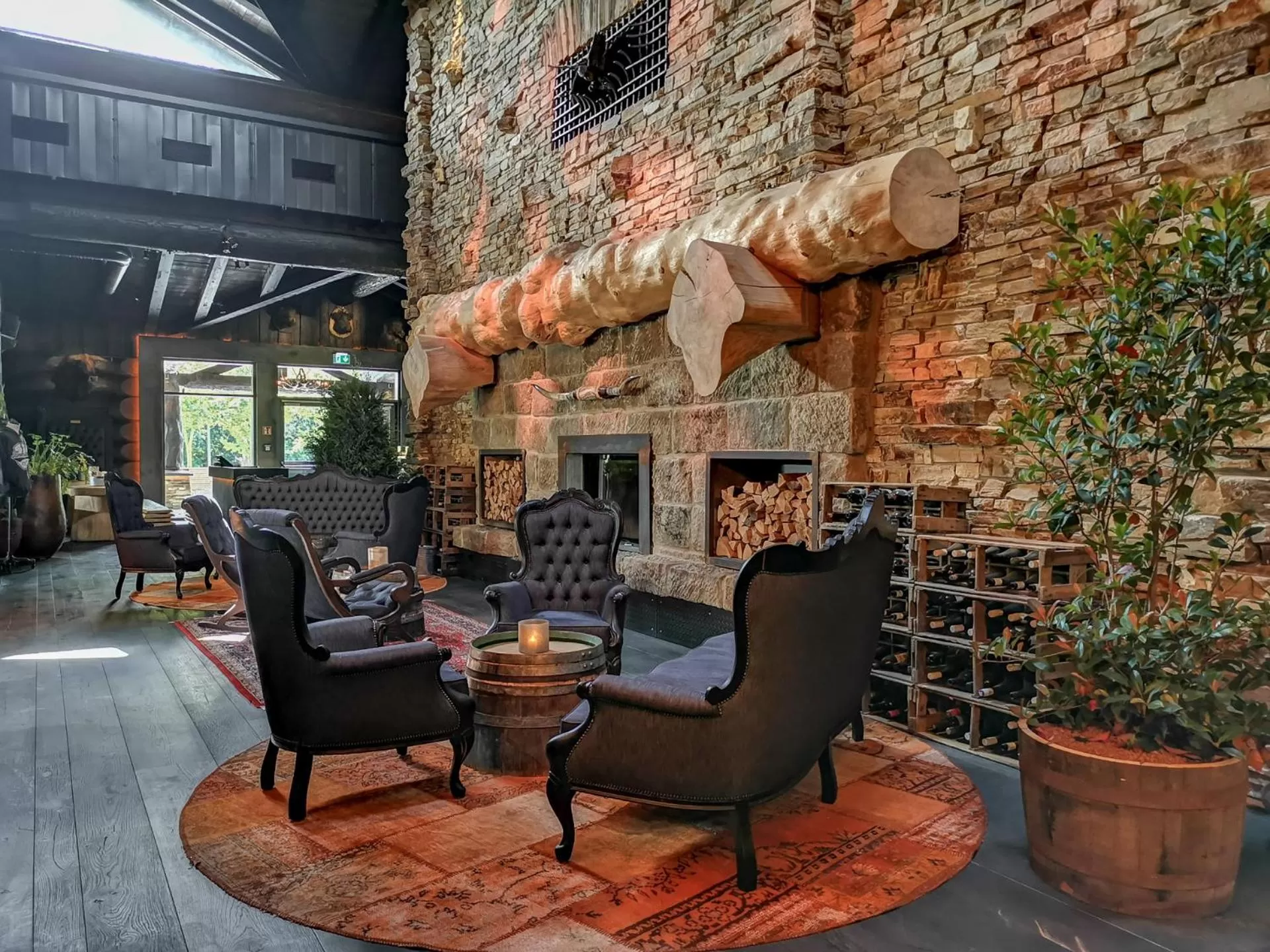 Lobby or reception in Timberjacks Kassel Motel