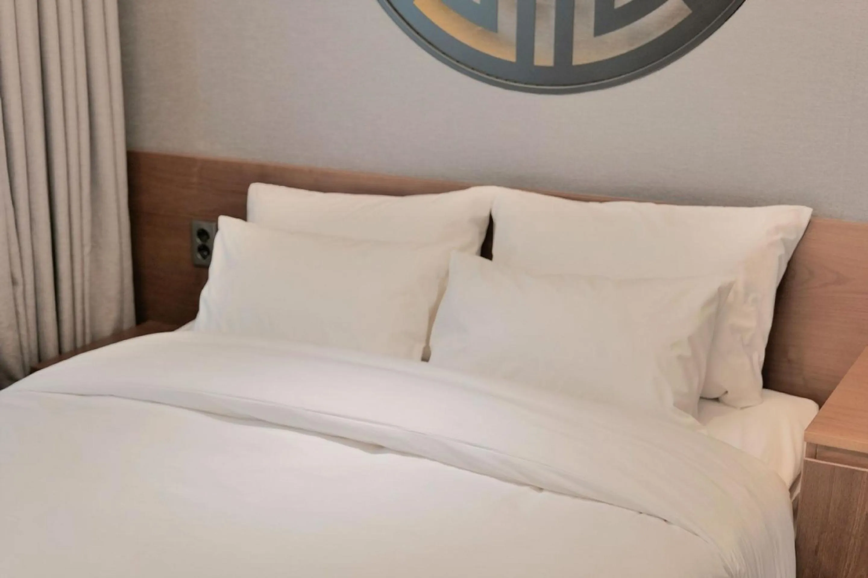 Bed in Yeon Hwa Moon Hotel