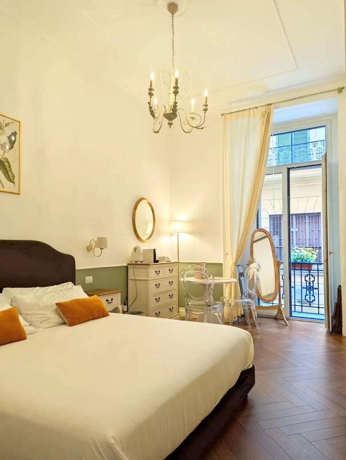 Bed in Macchiato Suites Boutique Guest House