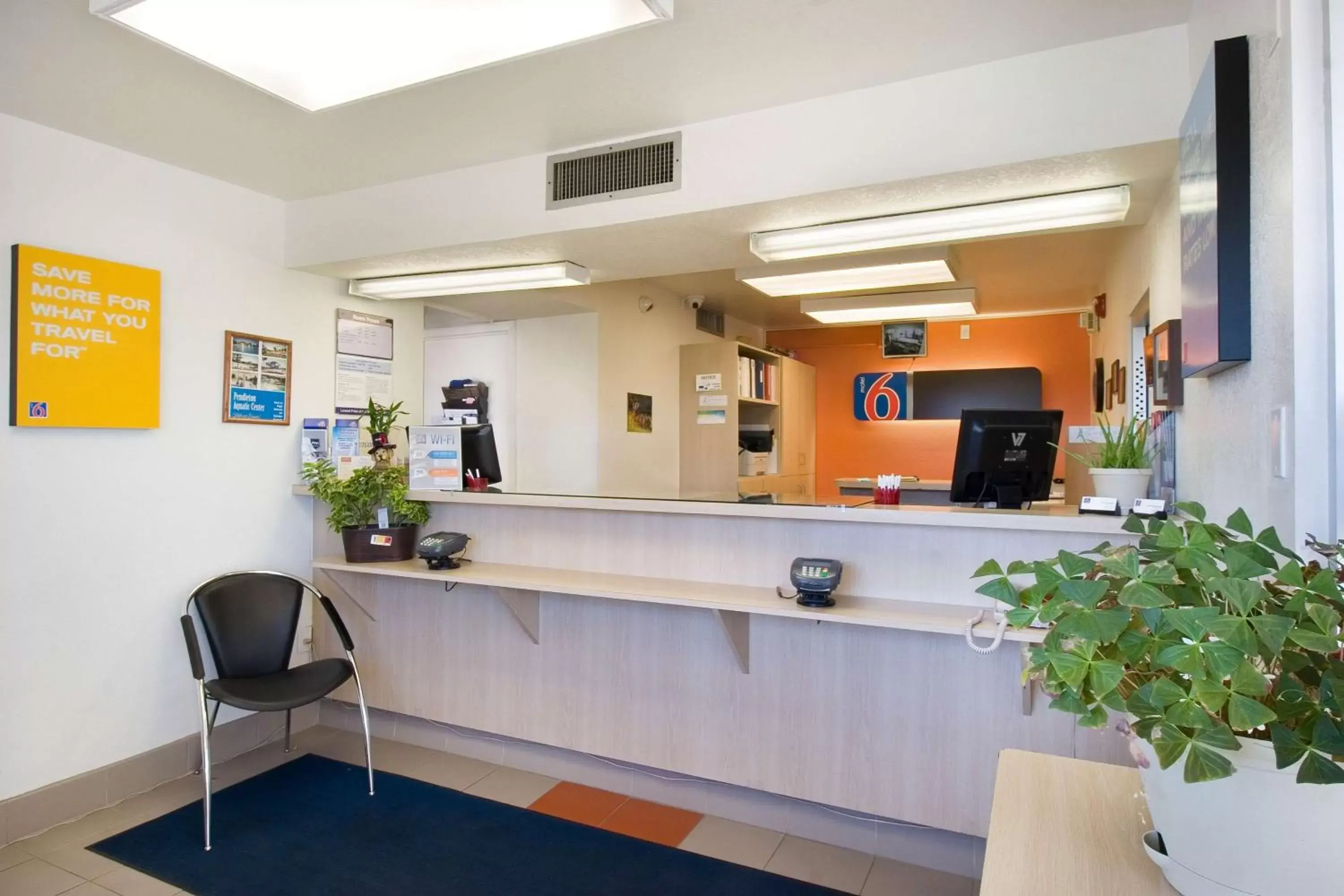 Lobby or reception in Motel 6-Pendleton, OR Lobby or reception in Motel 6-Pendleton, OR