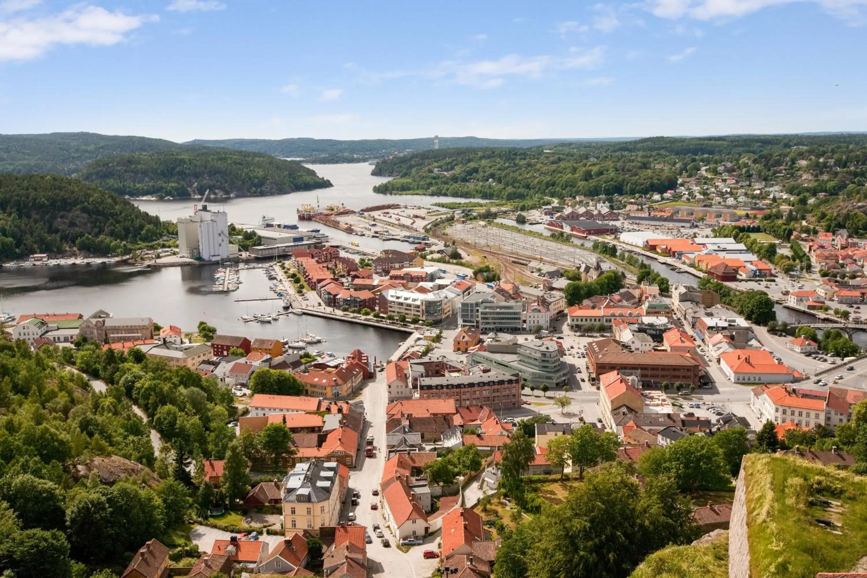 Off site, Bird's-eye View in Thon Hotel Halden