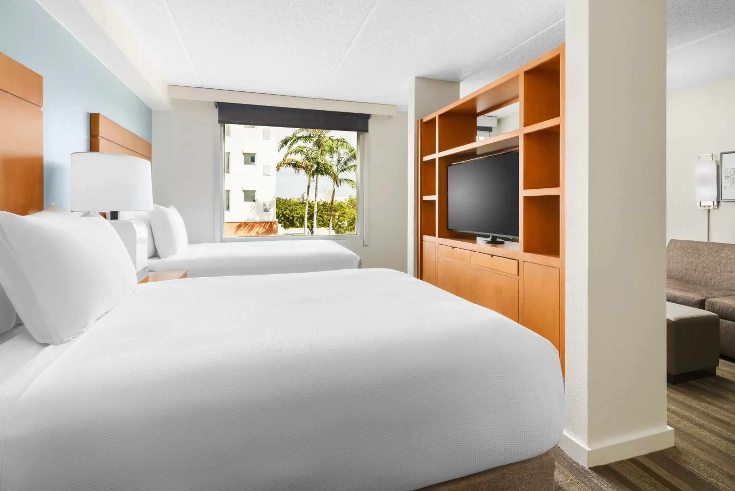 Bedroom, Bed in Hyatt House Fort Lauderdale Airport/Cruise Port