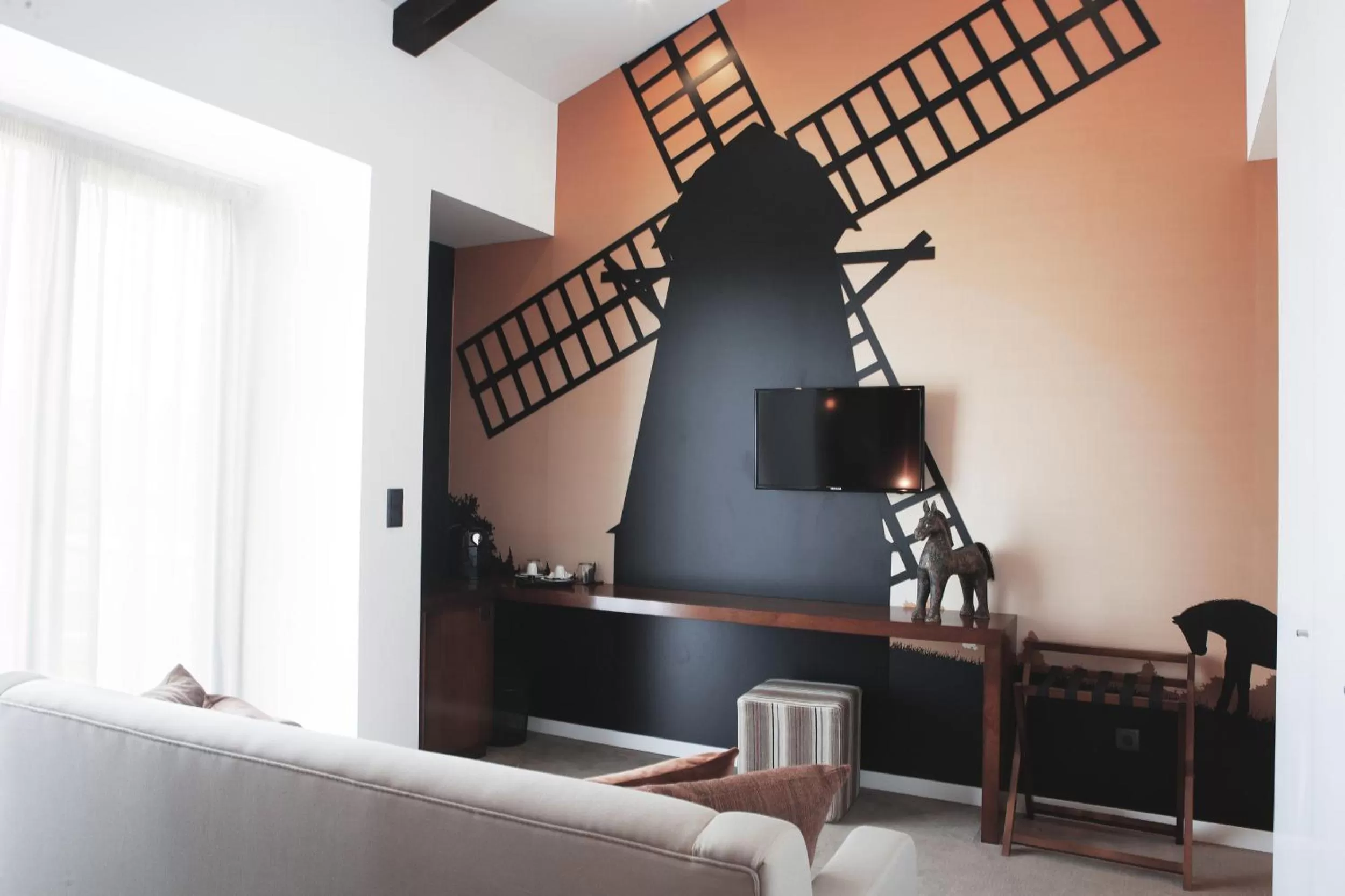 Living room in Real Abadia, Congress & Spa Hotel