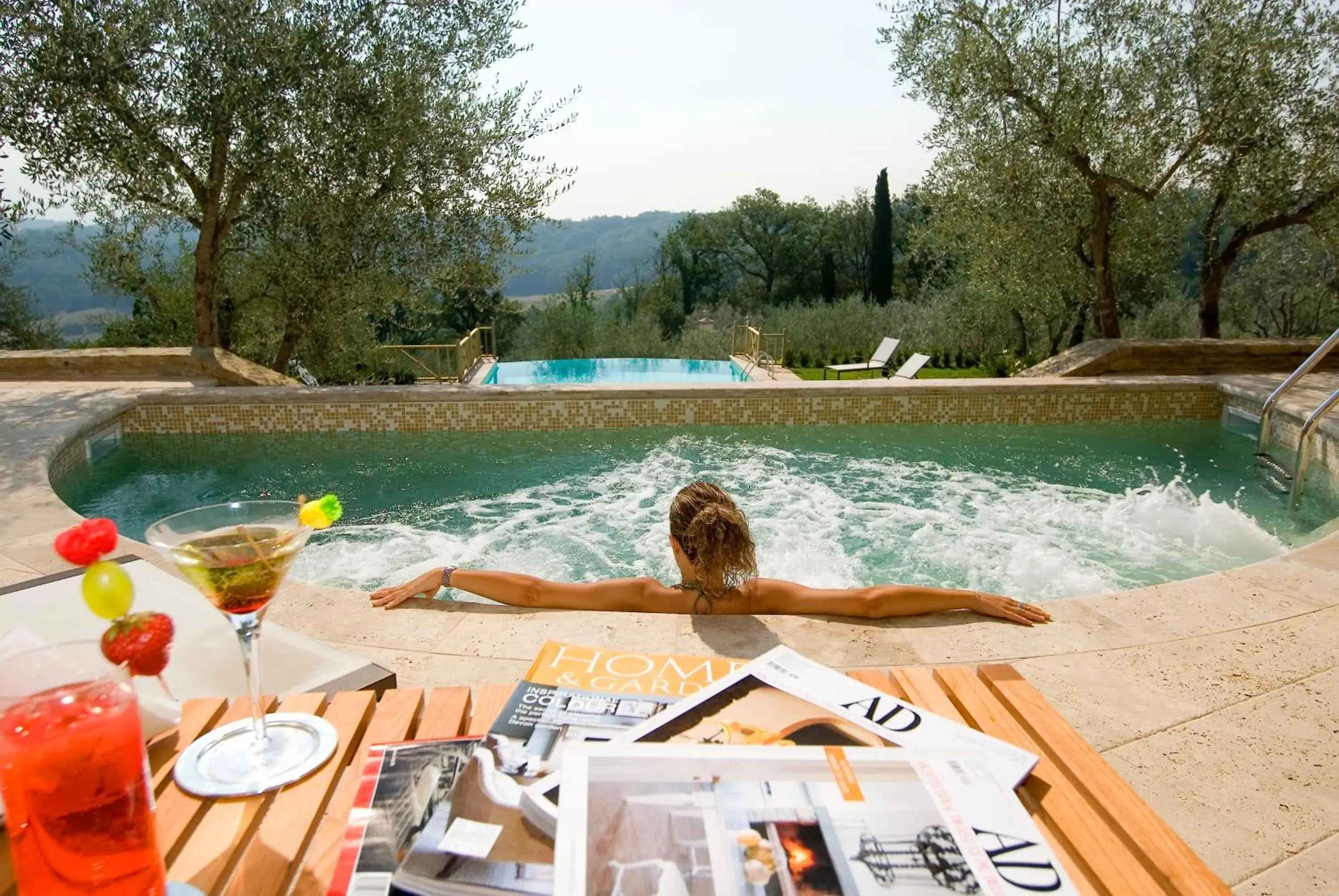 Garden view, Swimming Pool in Villa la Borghetta Resort