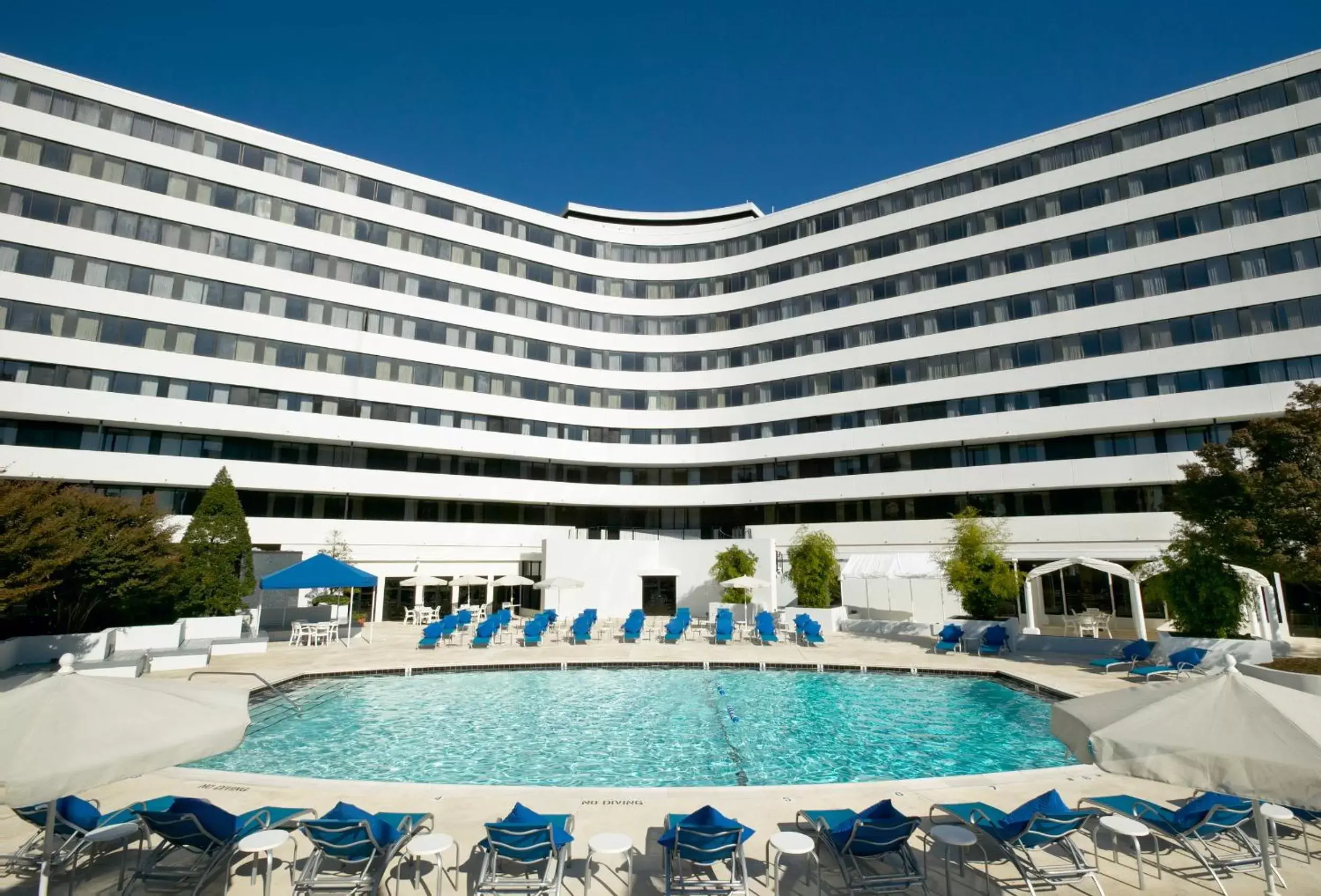 Swimming Pool in Washington Plaza Hotel