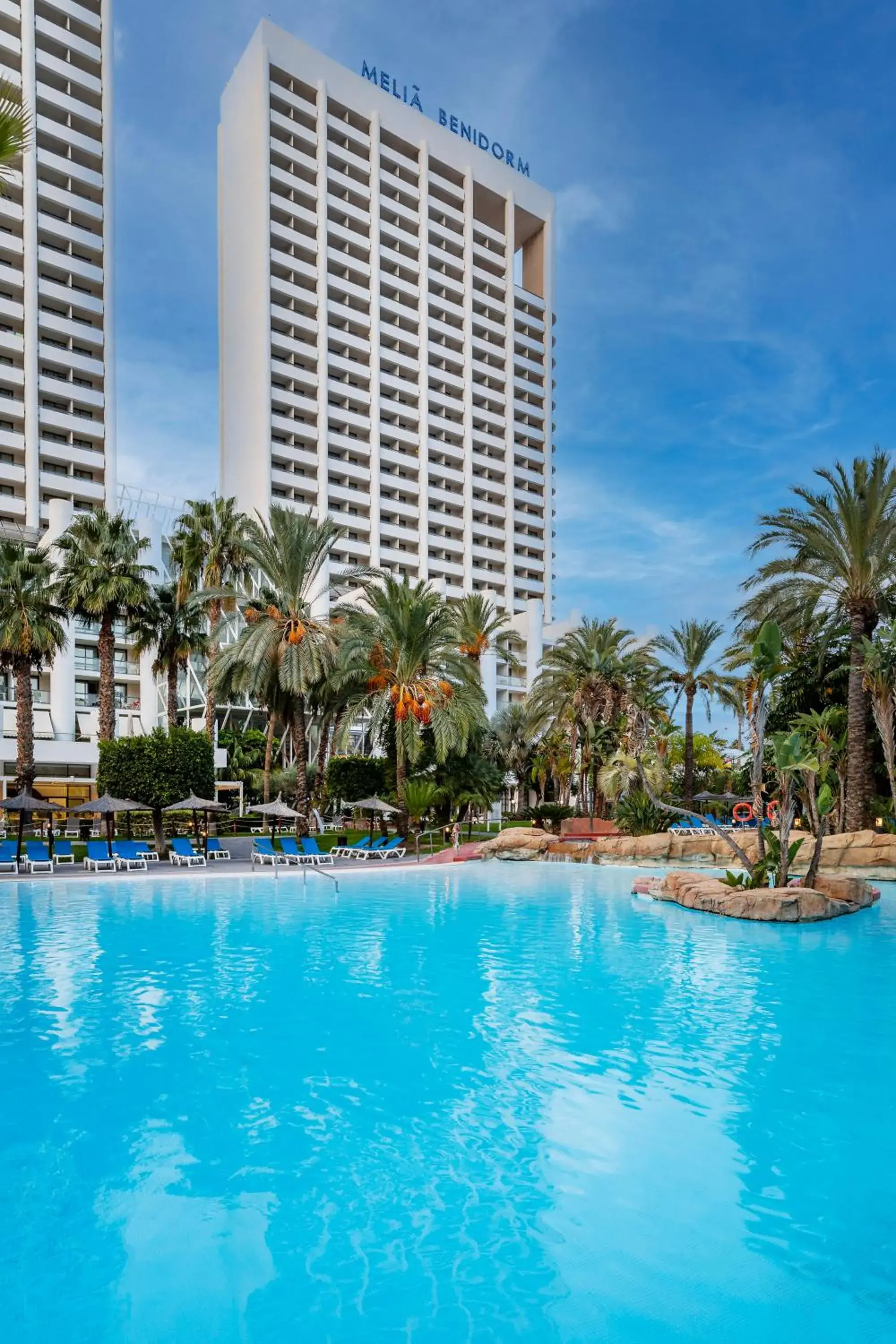 Property building in Melia Benidorm Property building in Melia Benidorm