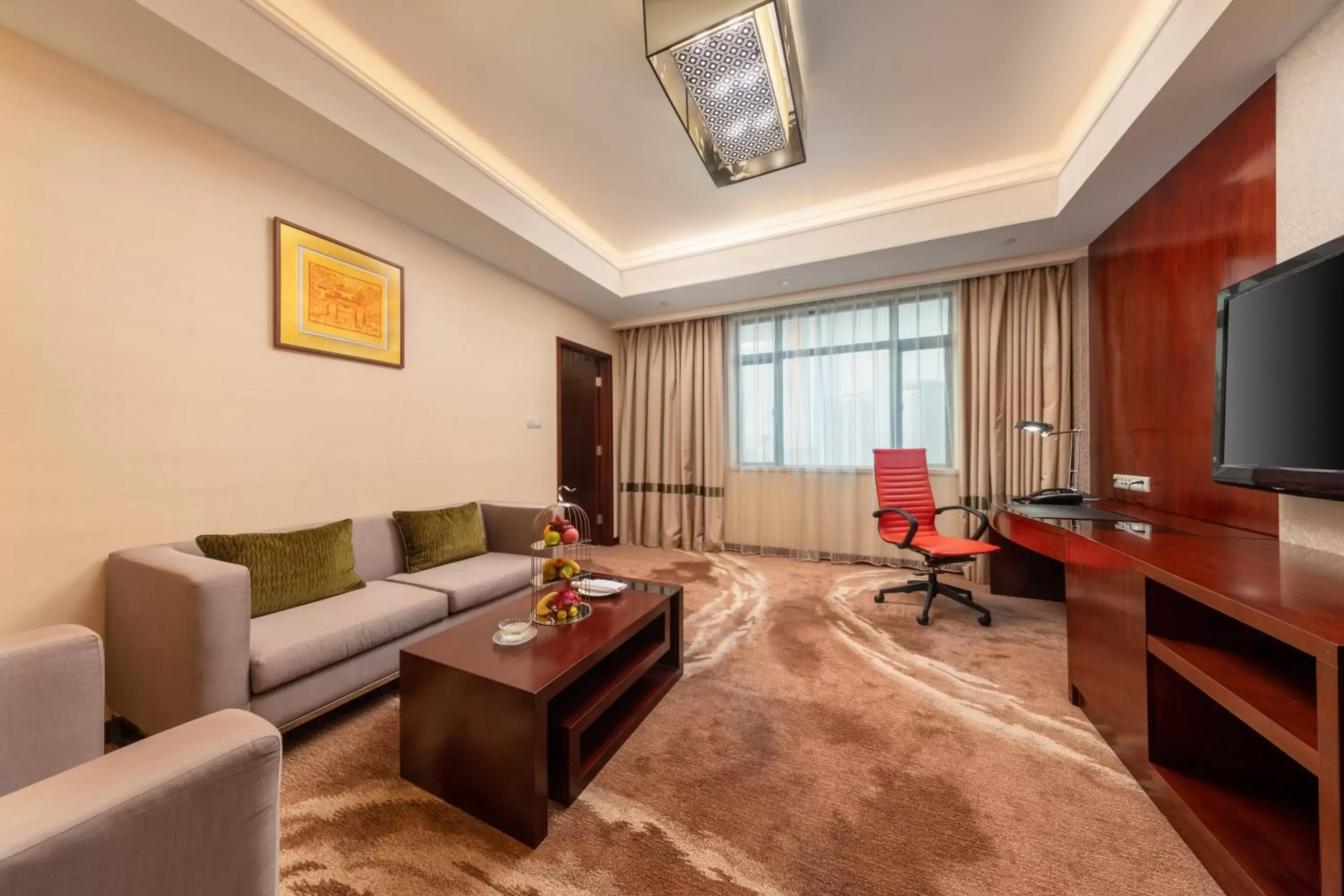 Living room, Seating Area in Crowne Plaza Foshan, an IHG Hotel - Exclusive bus stations for HKSAR round-trips