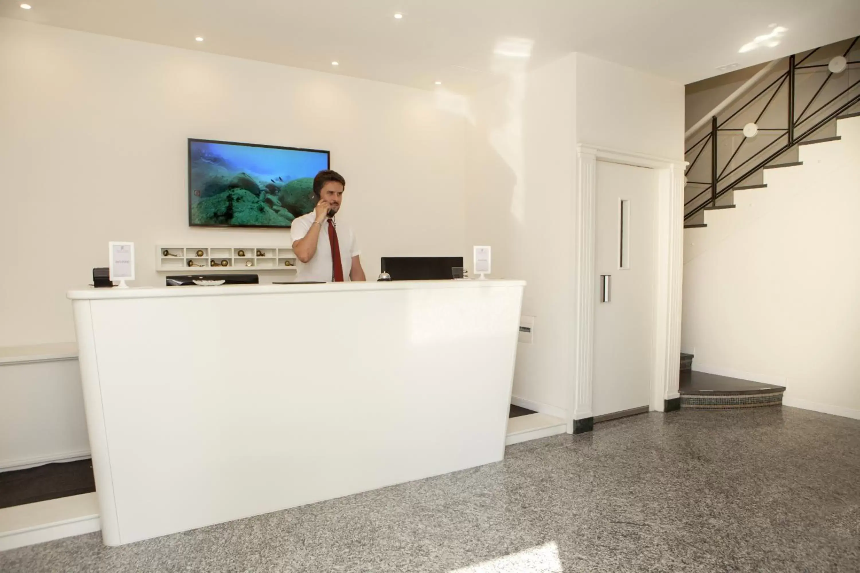 Lobby or reception in Hotel Herculaneum Lobby or reception in Hotel Herculaneum