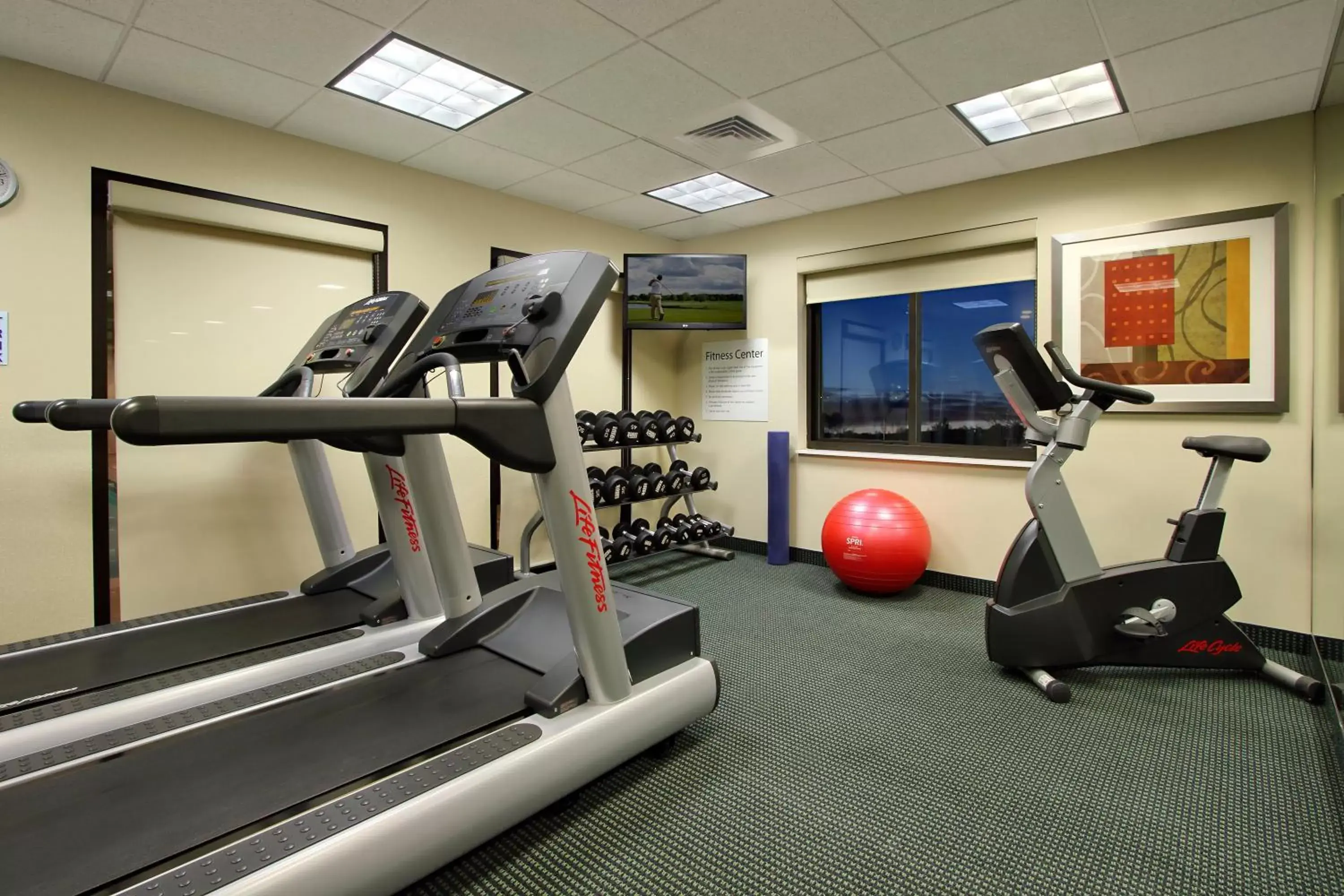 Fitness centre/facilities, Fitness Center/Facilities in Holiday Inn Express - Colorado Springs - First & Main, an IHG Hotel