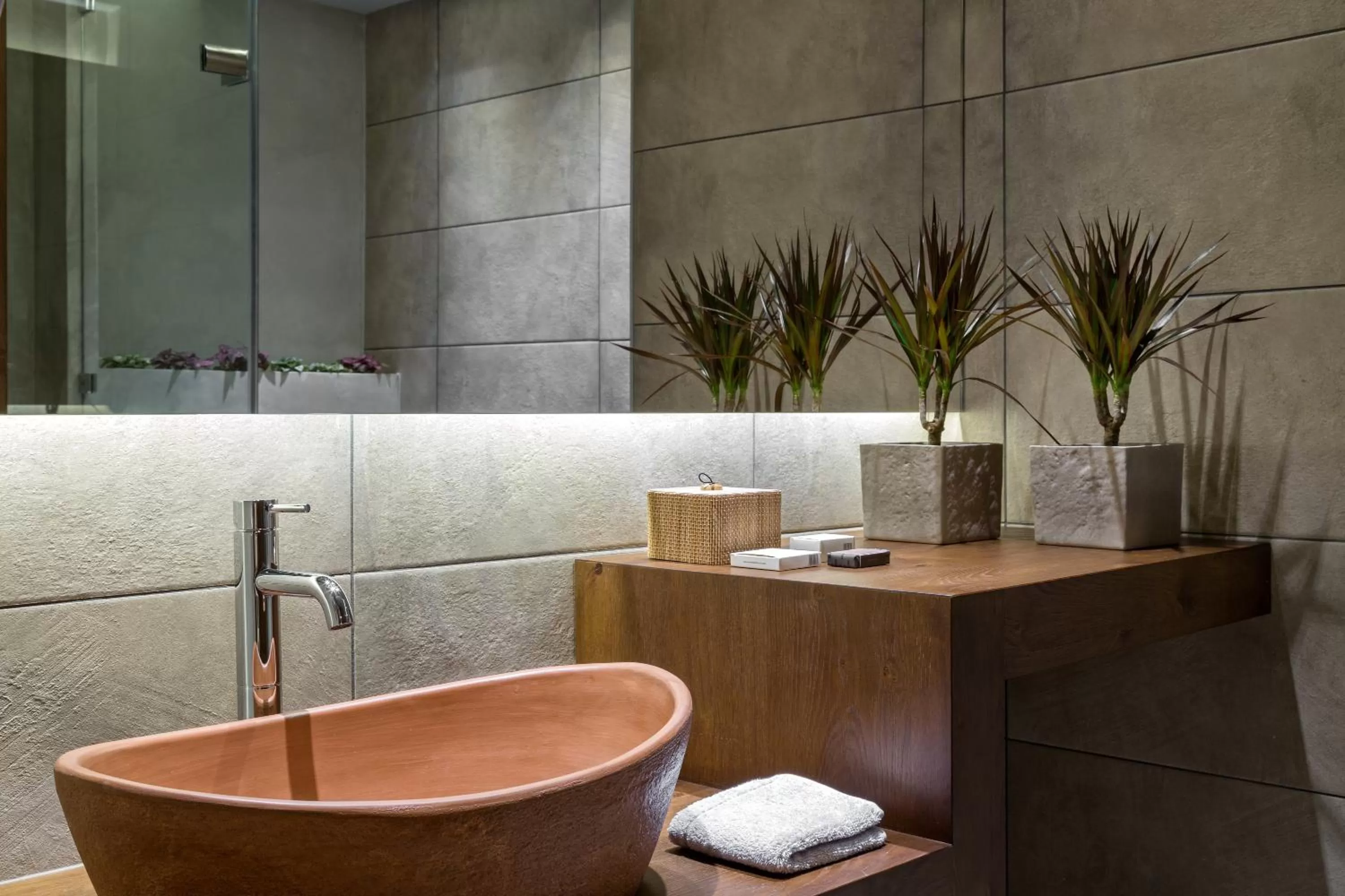 Bathroom in Estia Boutique Apartments