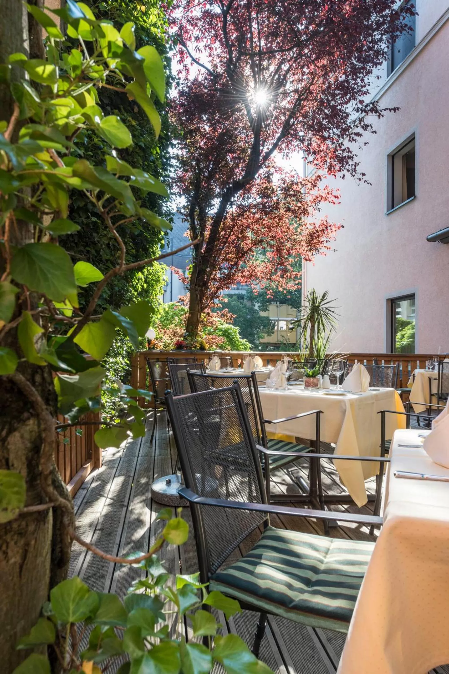 Garden view in Trip Inn Stadthotel Coburg