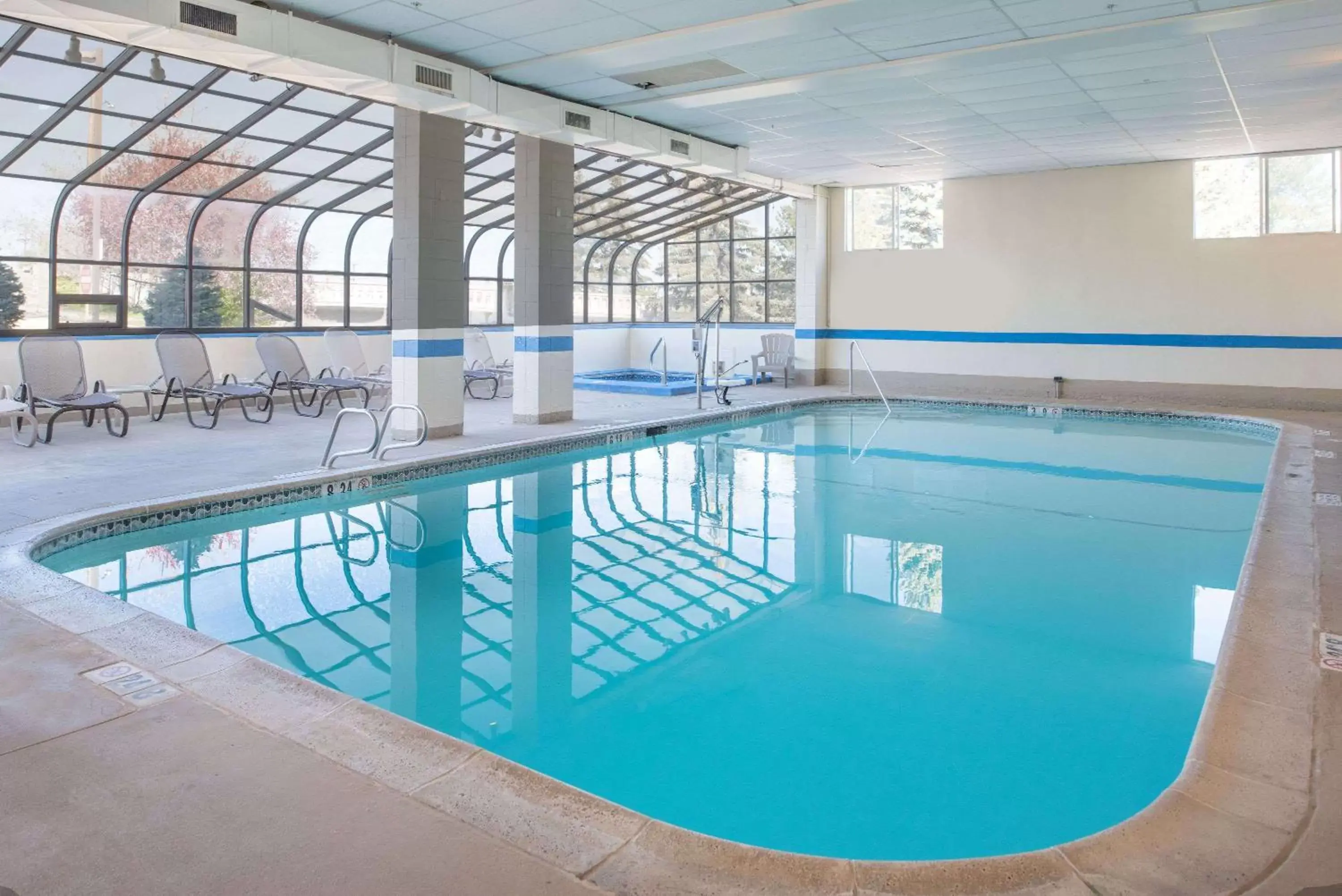 On site, Swimming Pool in Ramada by Wyndham Downtown Spokane