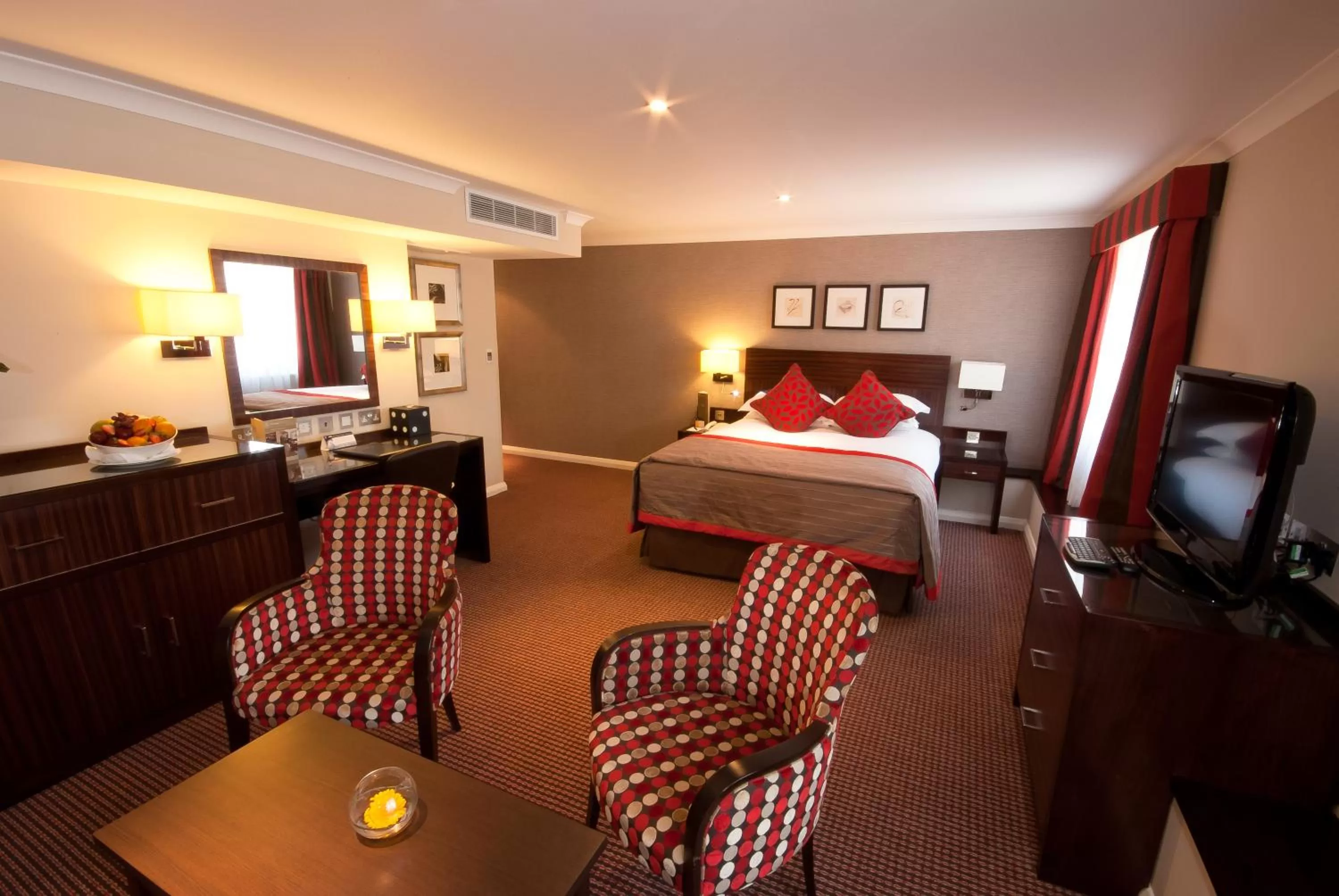 Photo of the whole room, Bed in The Bull