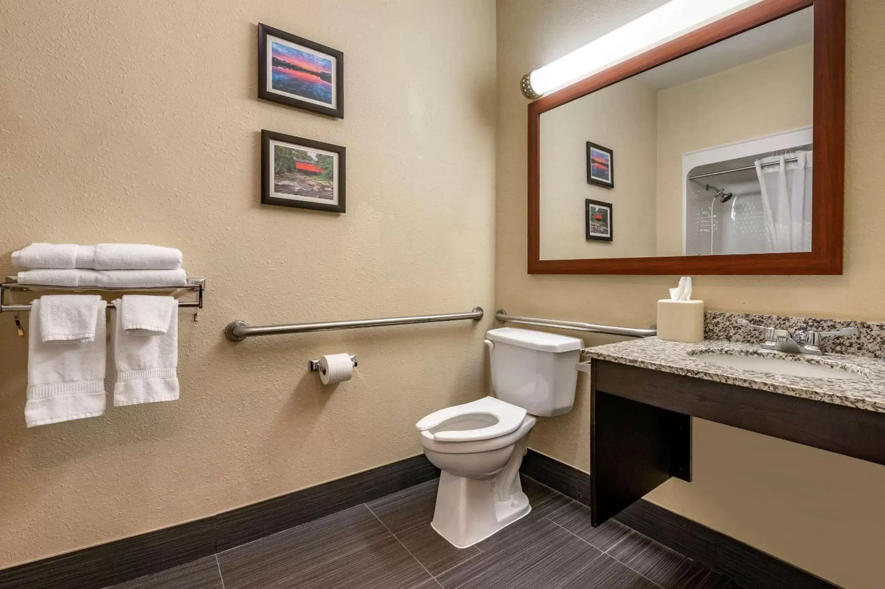 Bathroom in Comfort Inn Shelbyville North