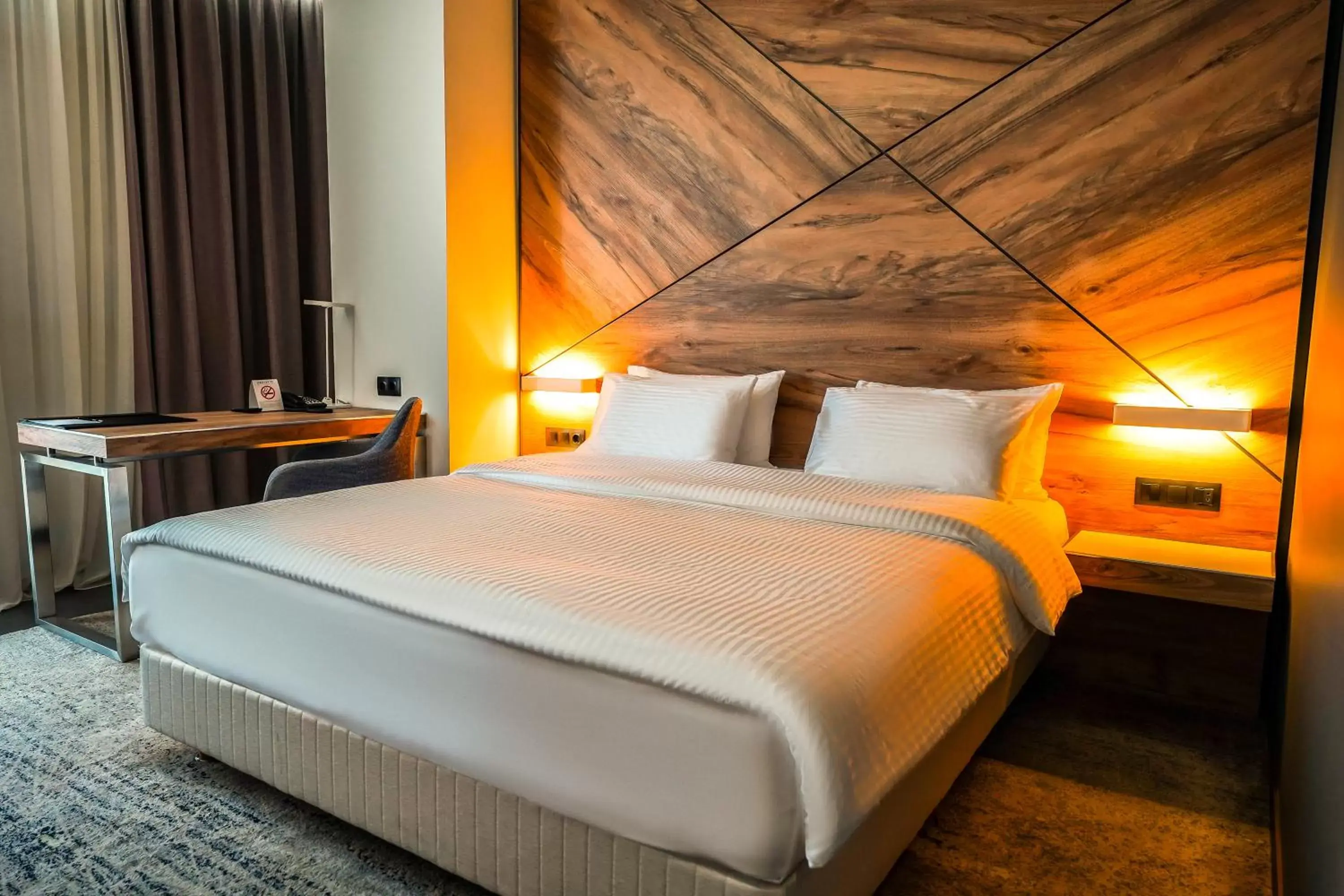 Bed in Messier 53 Hotel Yerevan