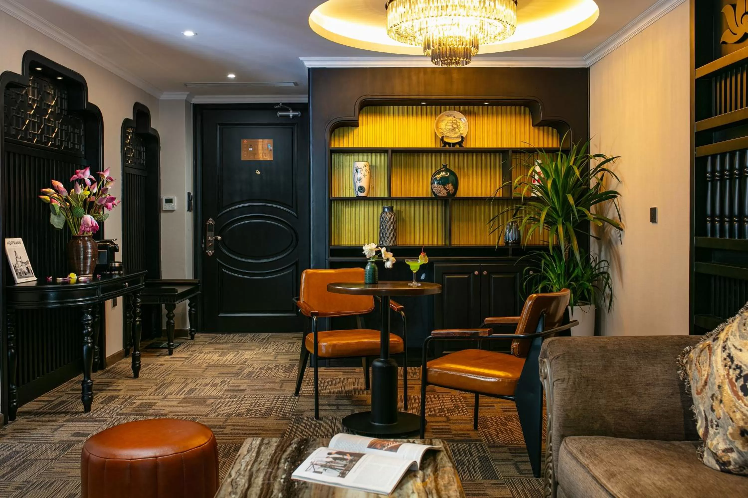 Living room in Grand Sunrise Palace Hoi An- A Luxury Indochine Hotel & Spa