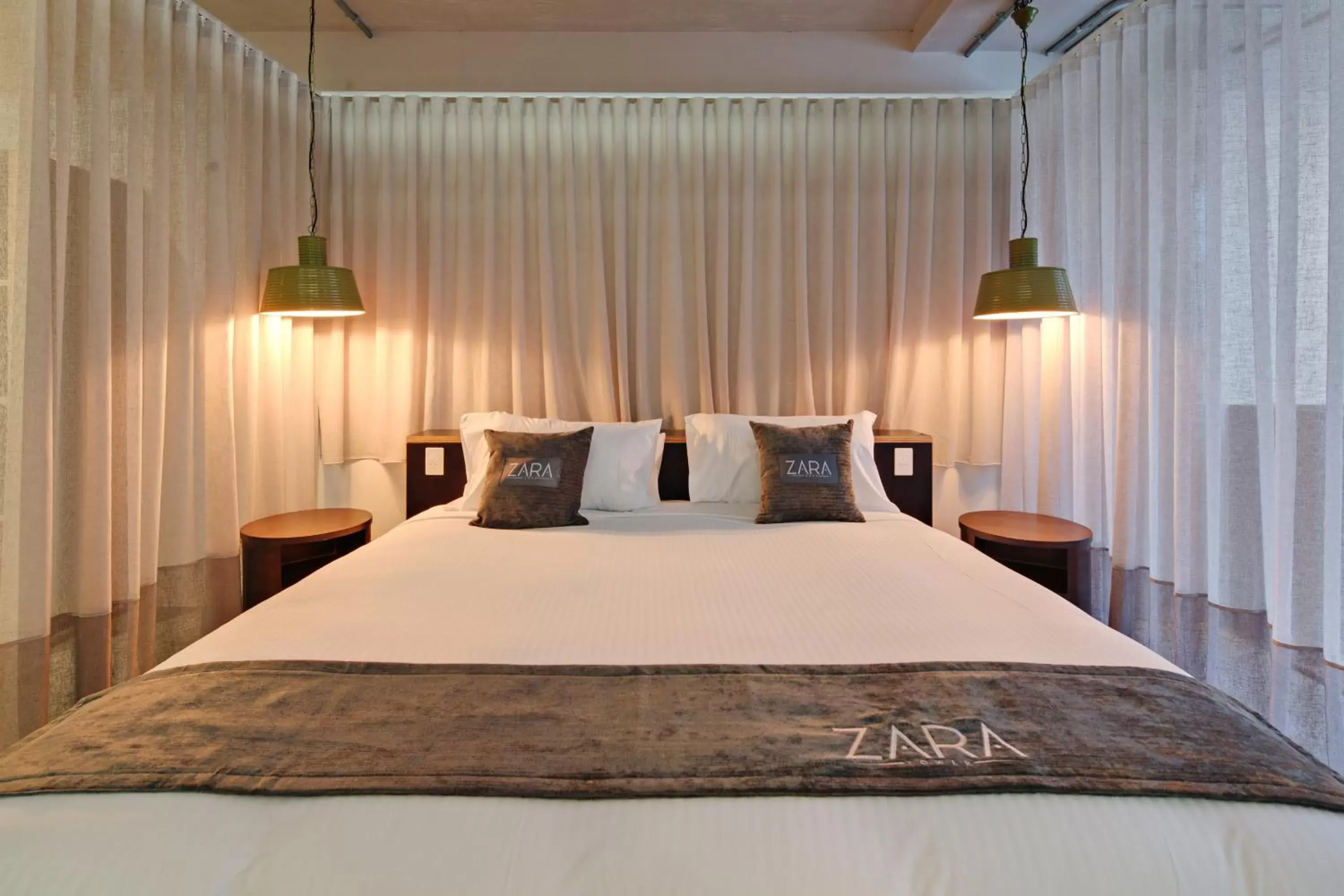 Decorative detail, Bed in Zara Tower – Luxury Suites and Apartments