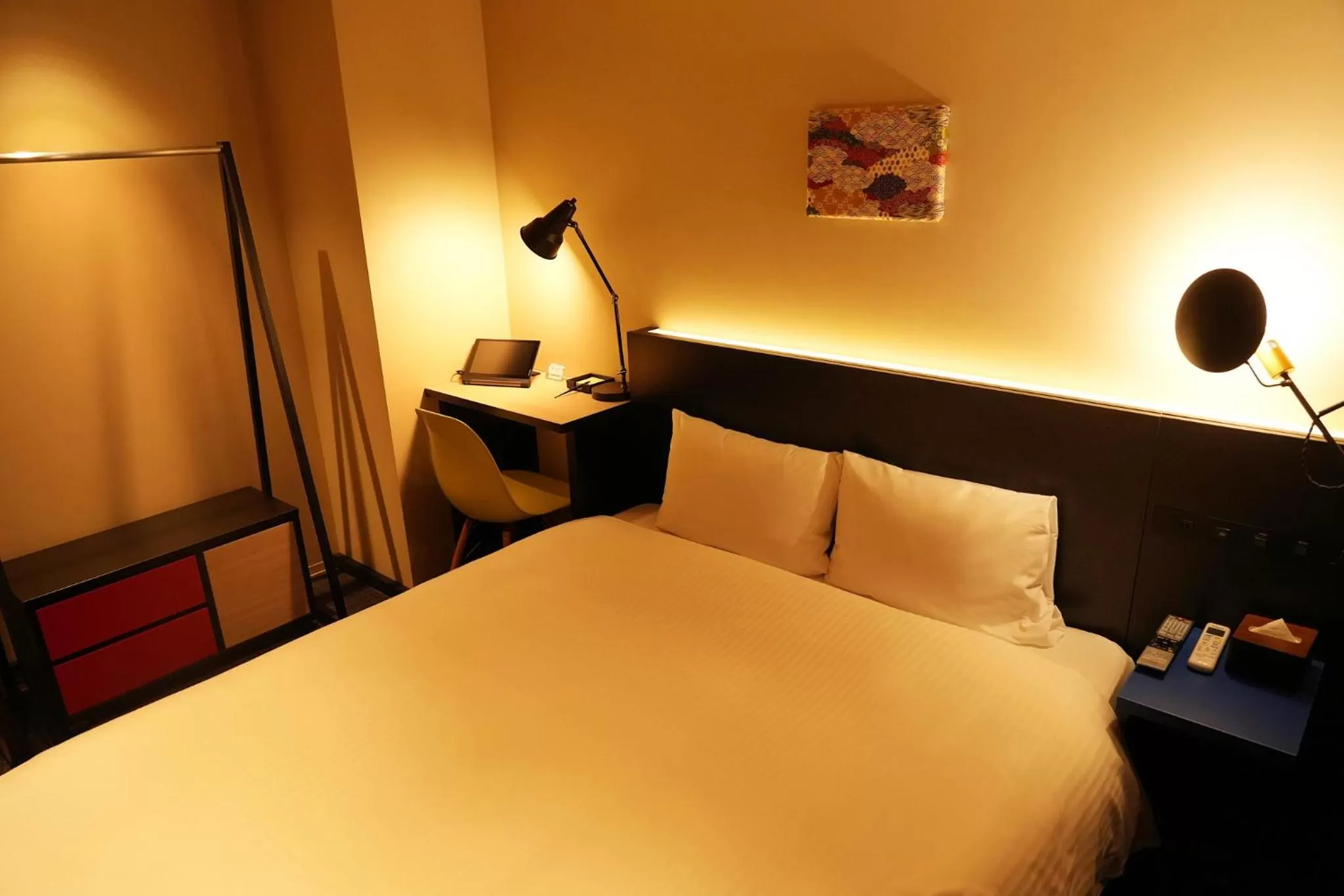 Bed in NPlus Hotel Higashikanda-akihabara