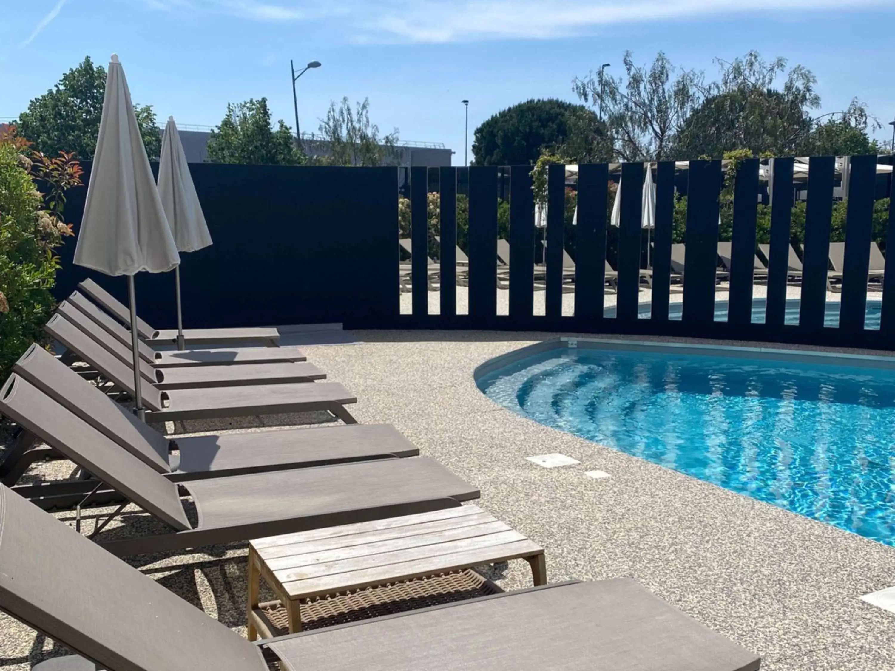 Pool view, Swimming Pool in Ibis Lunel Petite Camargue